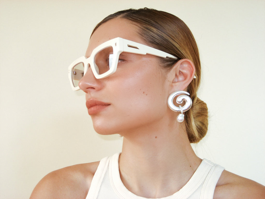 Reality Eyewear Fitch Reader - Ivory