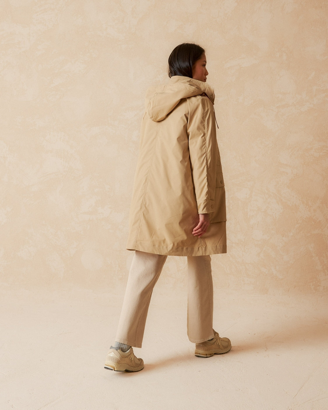 Indi & Cold Trench Coat with Vest (GF700) - Arena