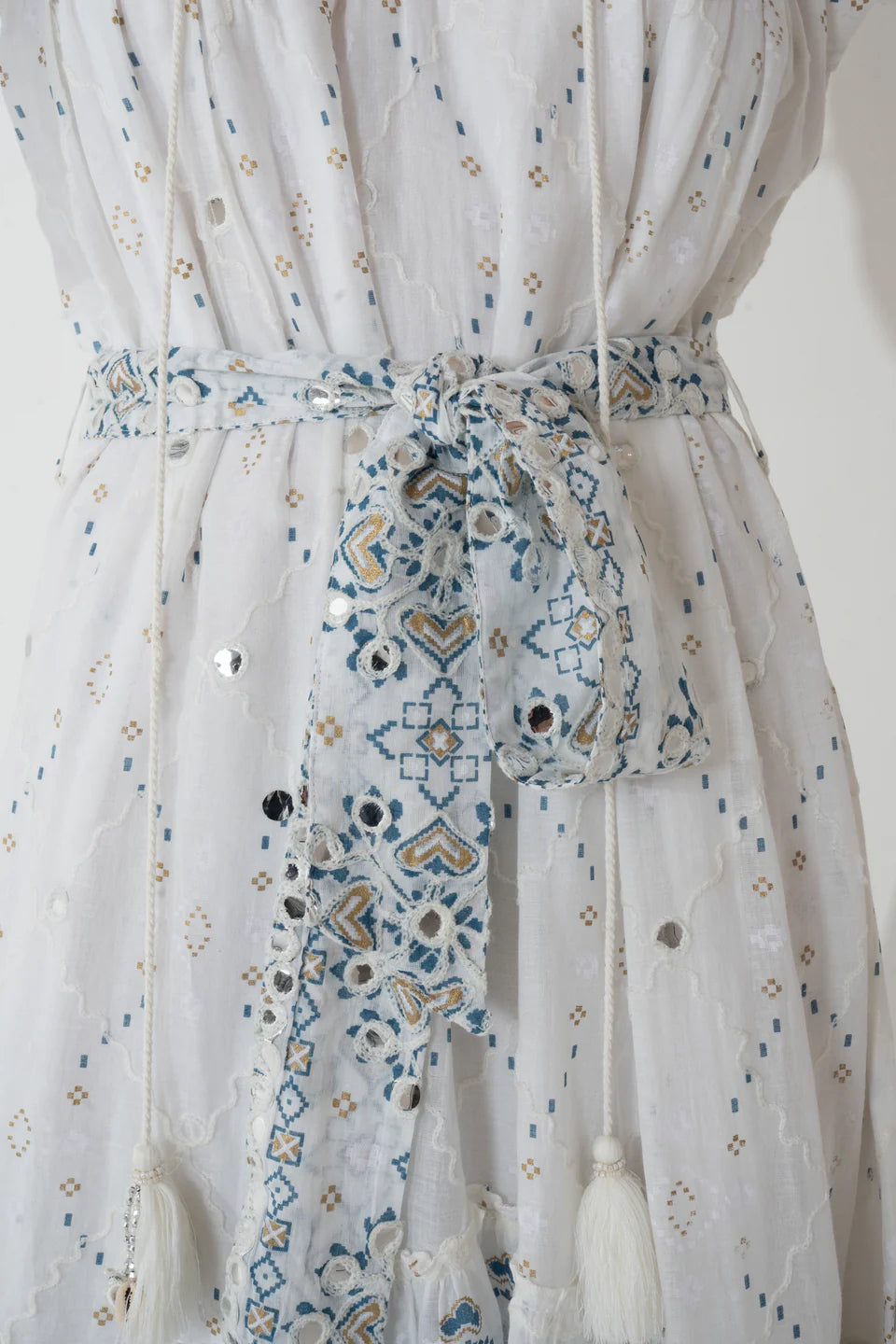 Goa Paris Gabrielle Dress - Bleu