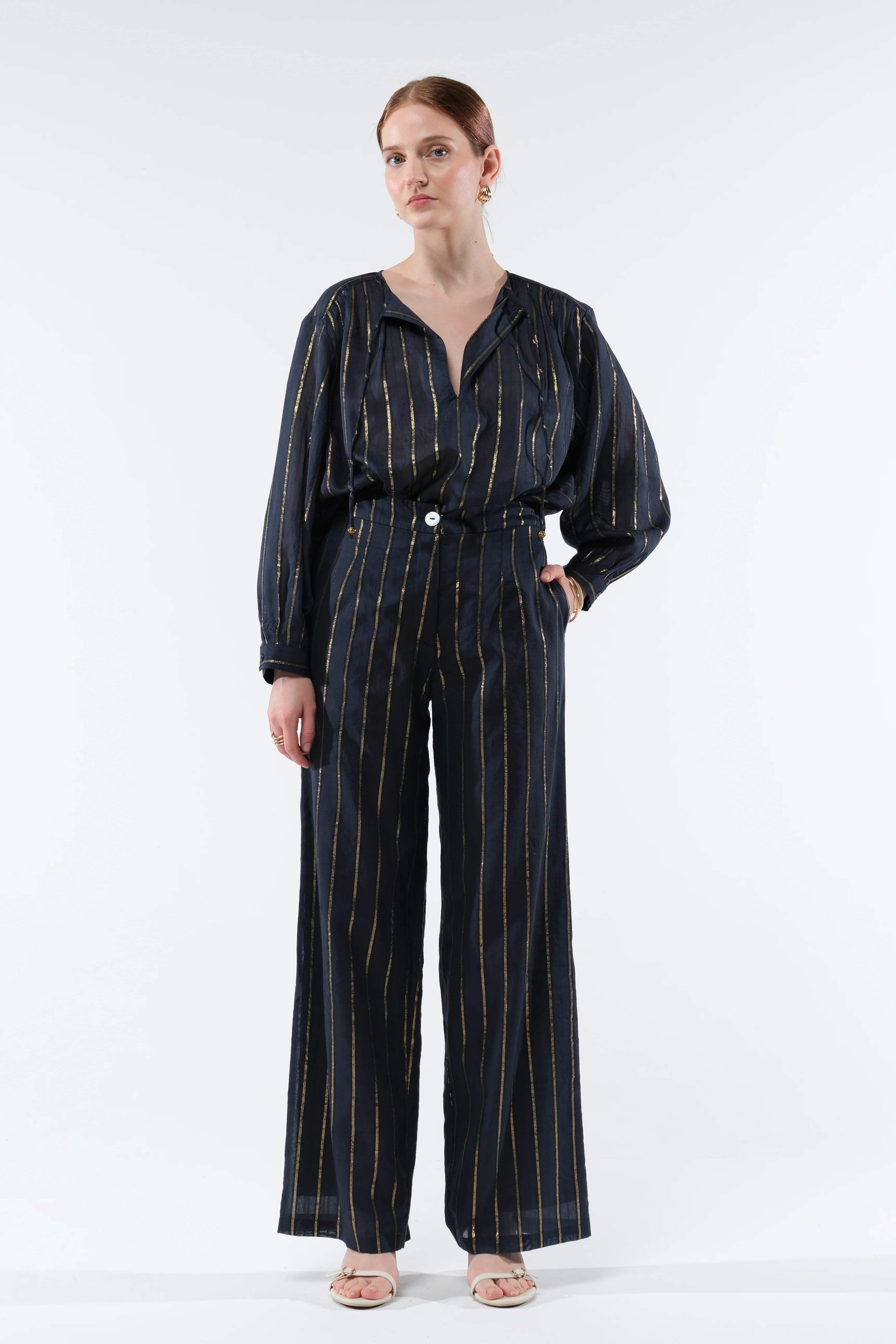 Goa Paris Eddy Pant - Navy