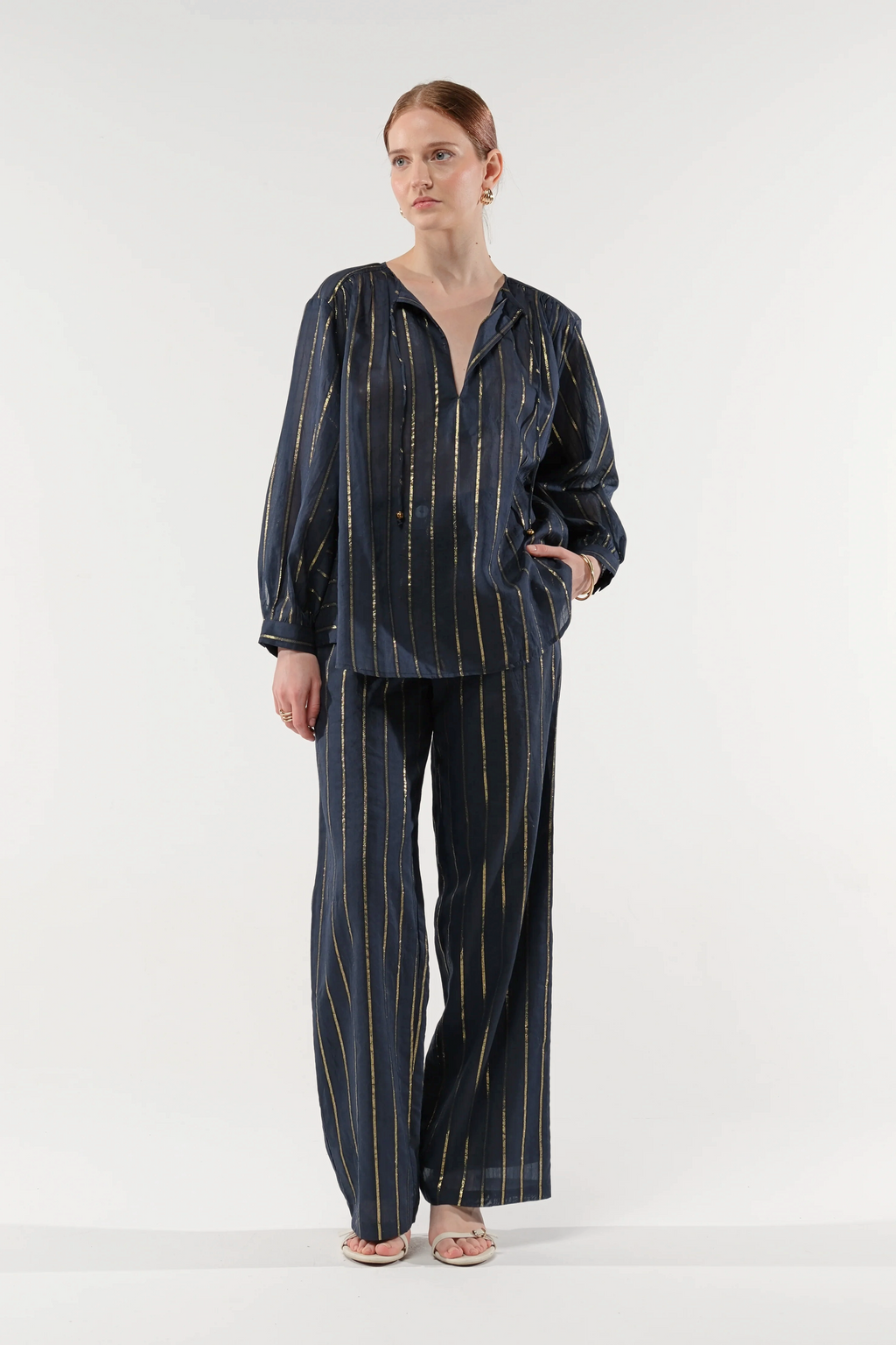 Goa Paris Jazz Shirt - Navy