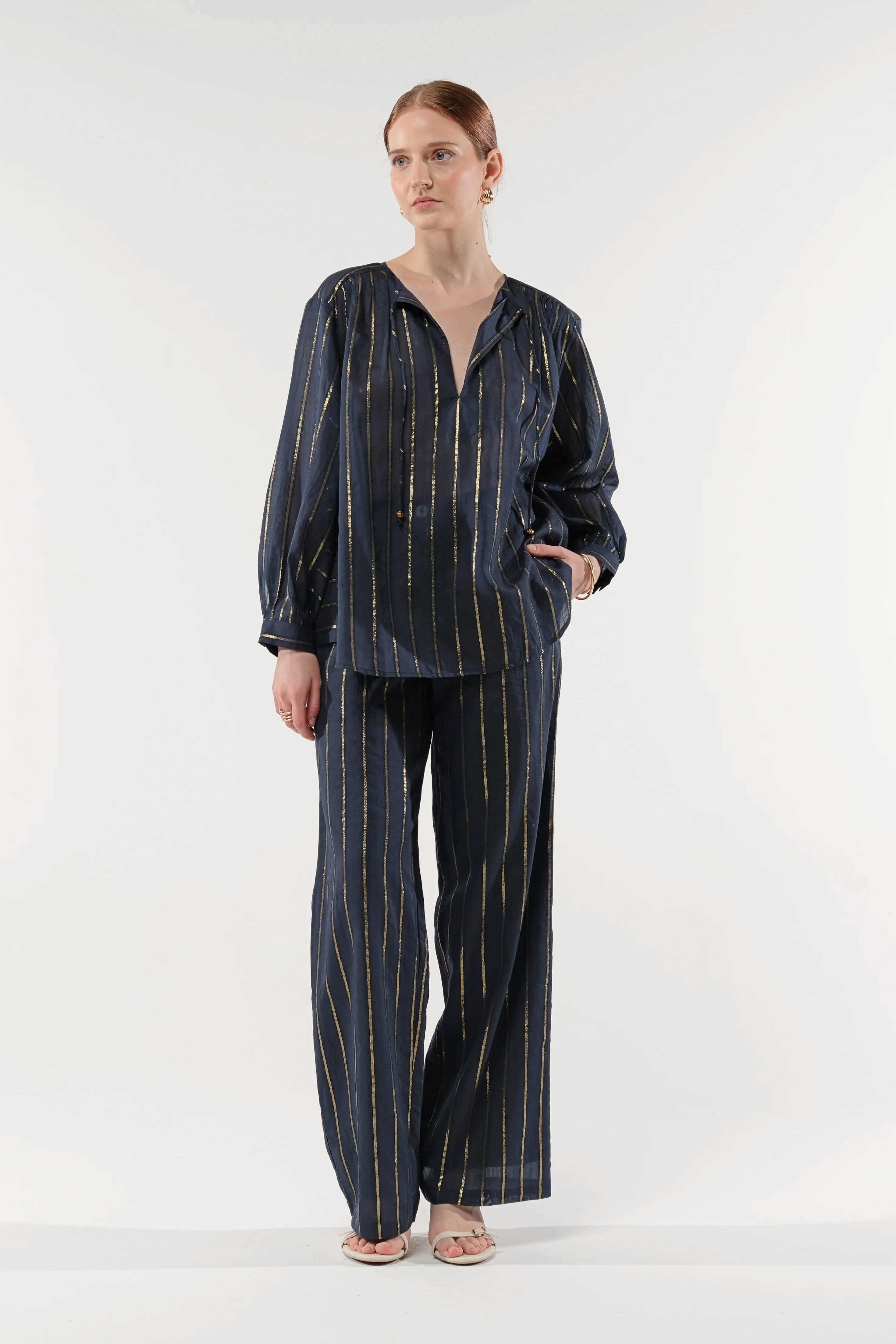 Goa Paris Jazz Shirt - Navy