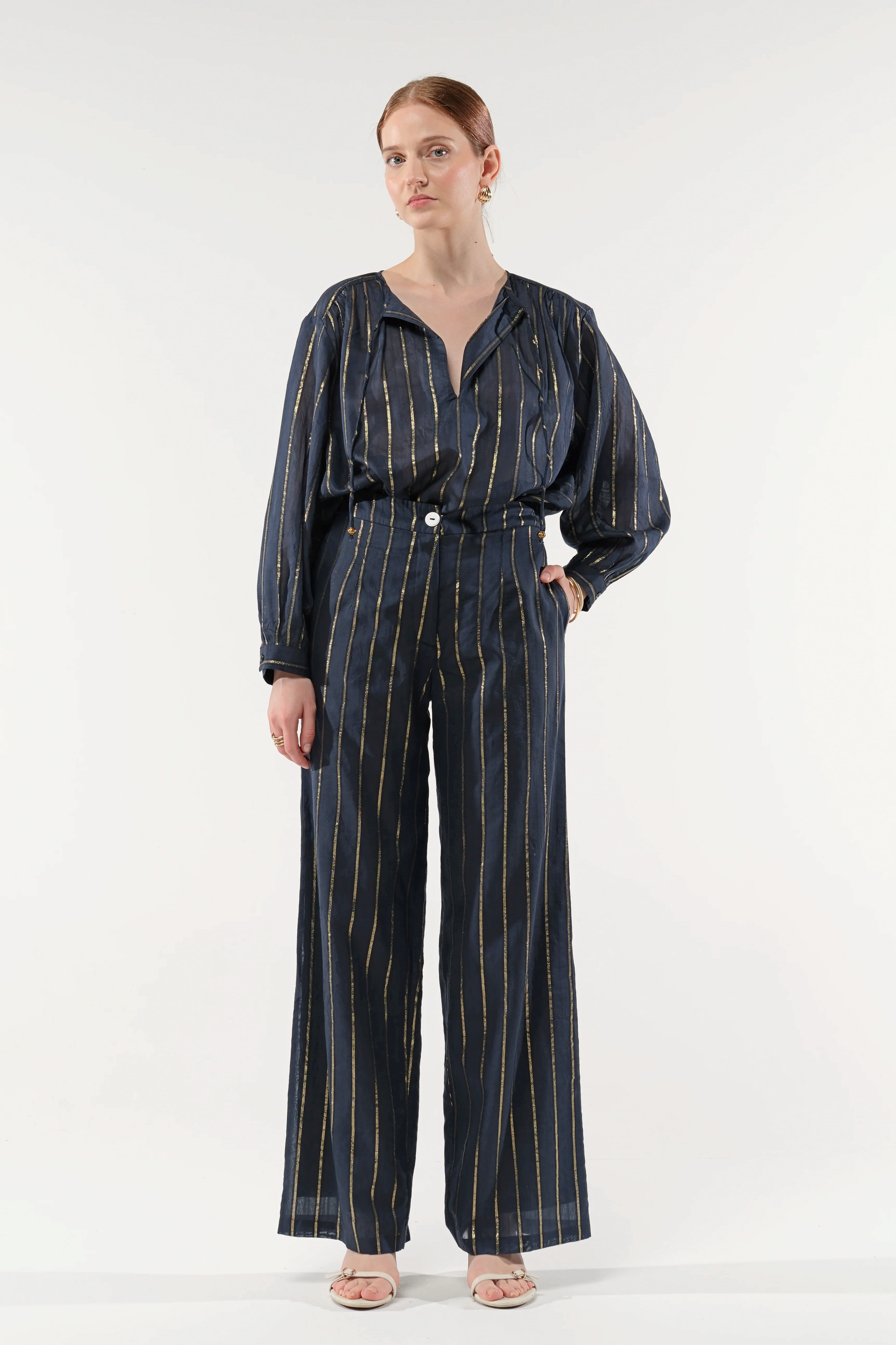 Goa Paris Jazz Shirt - Navy