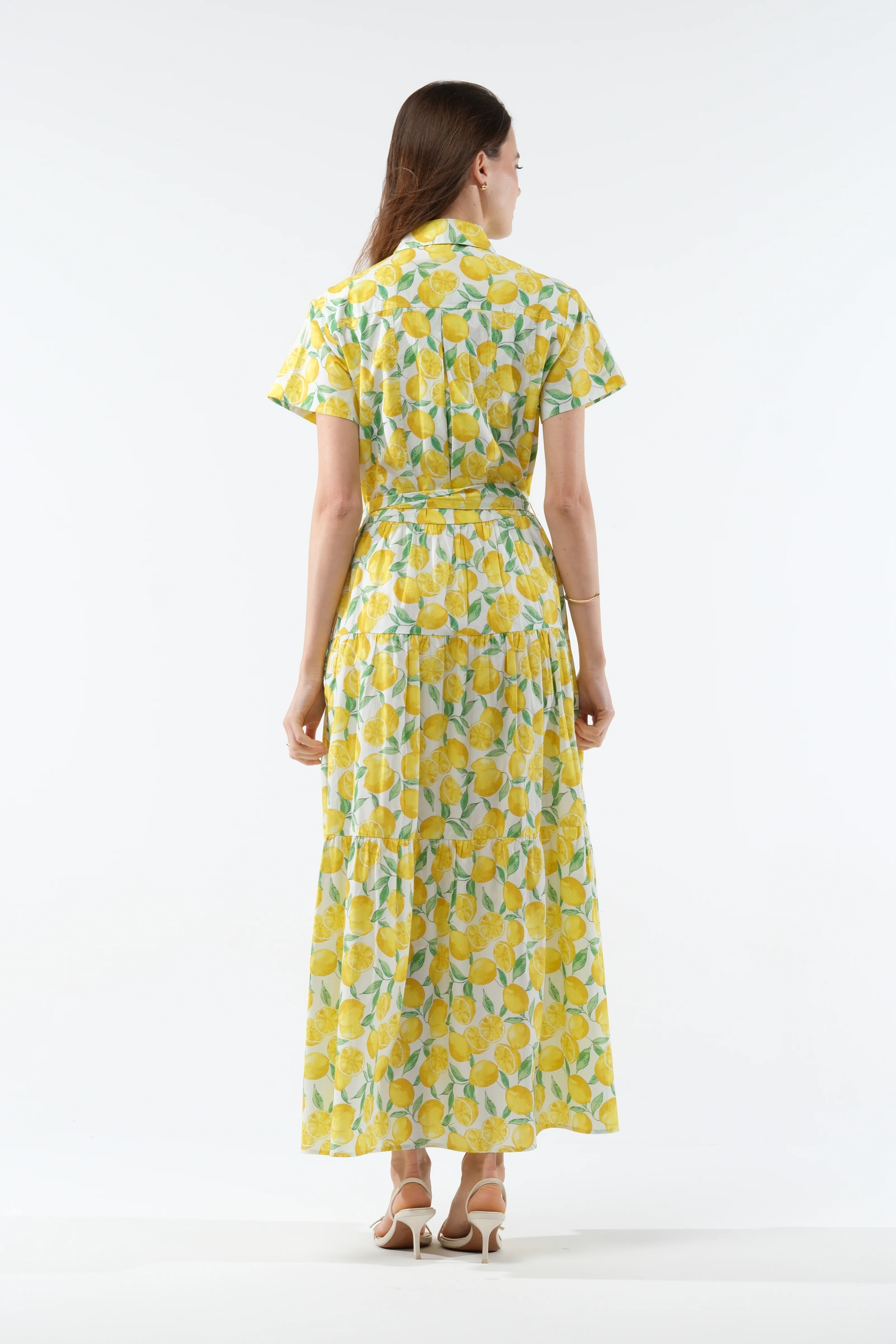 Goa Paris Nueva Dress - Lemon