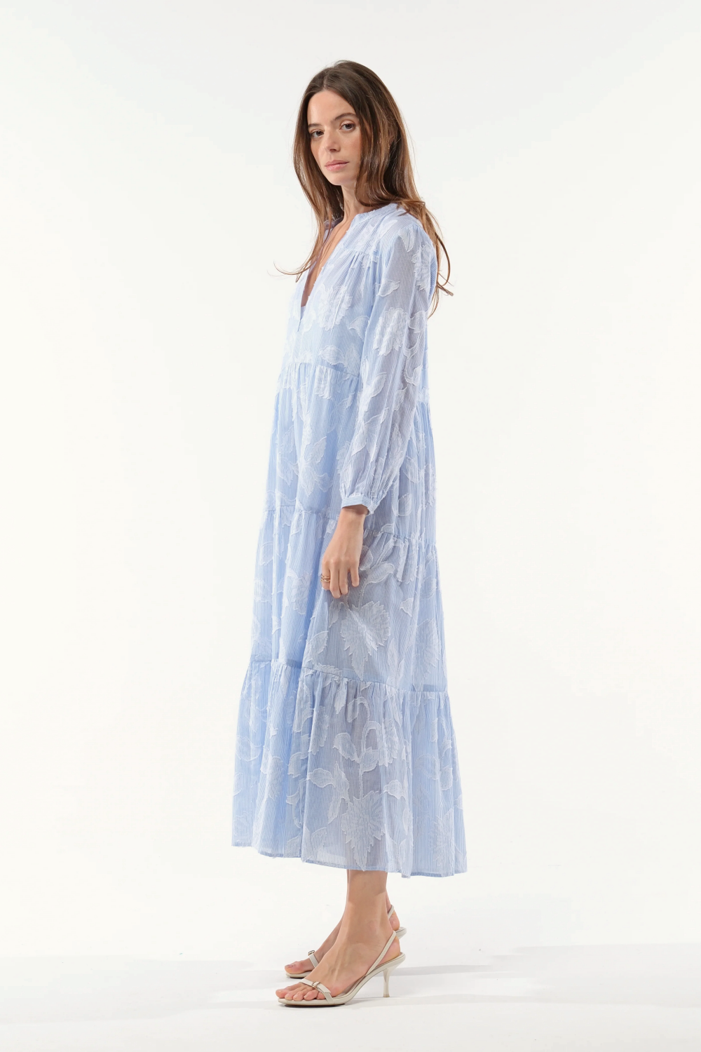 Goa Paris Claudia Dress - Bleu