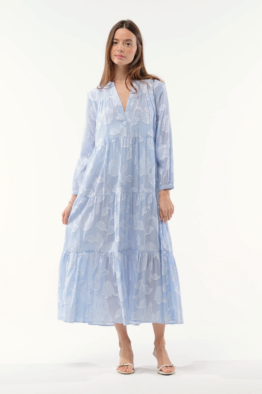 Goa Paris Claudia Dress - Bleu