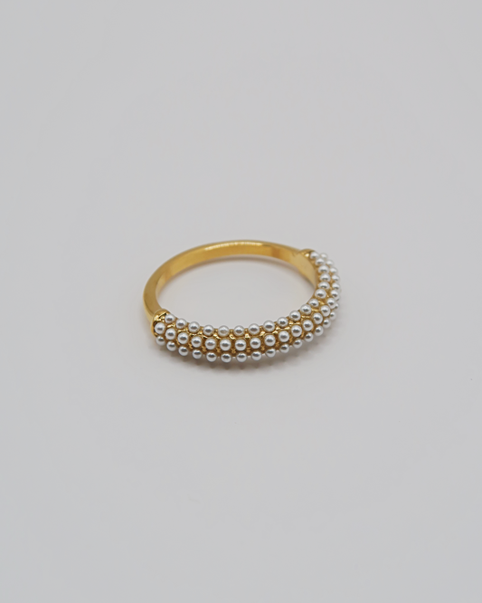 Humbleworks Berlucci Pearls Ring - Gold