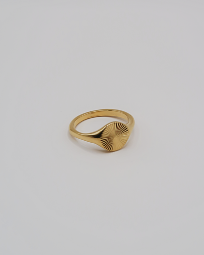 Humbleworks Cruz Geometric Ring - Gold