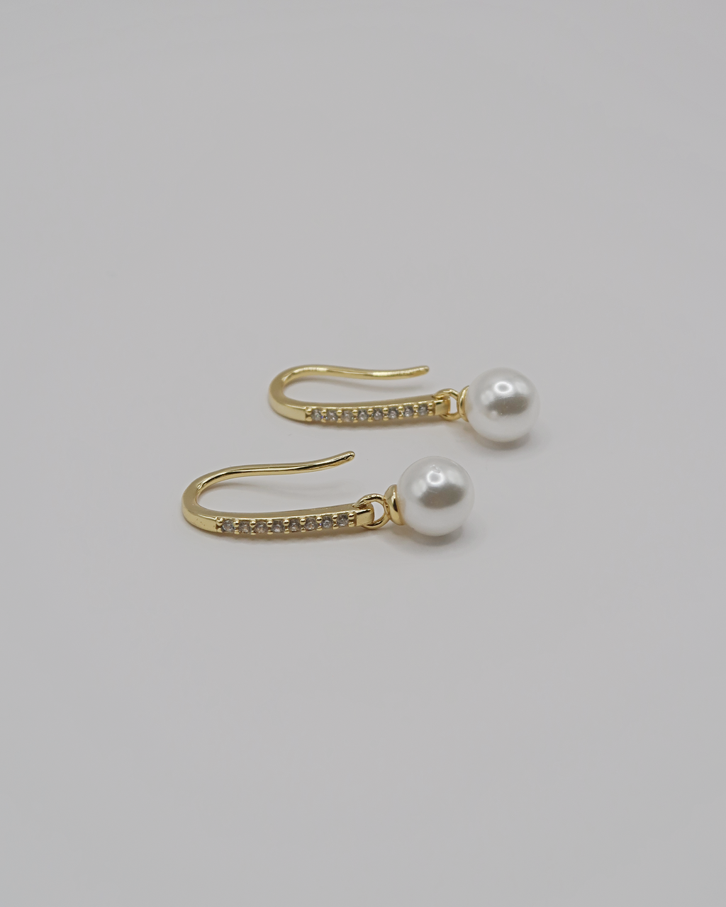 Humbleworks Dolce Zircona Drop Earrings - Gold