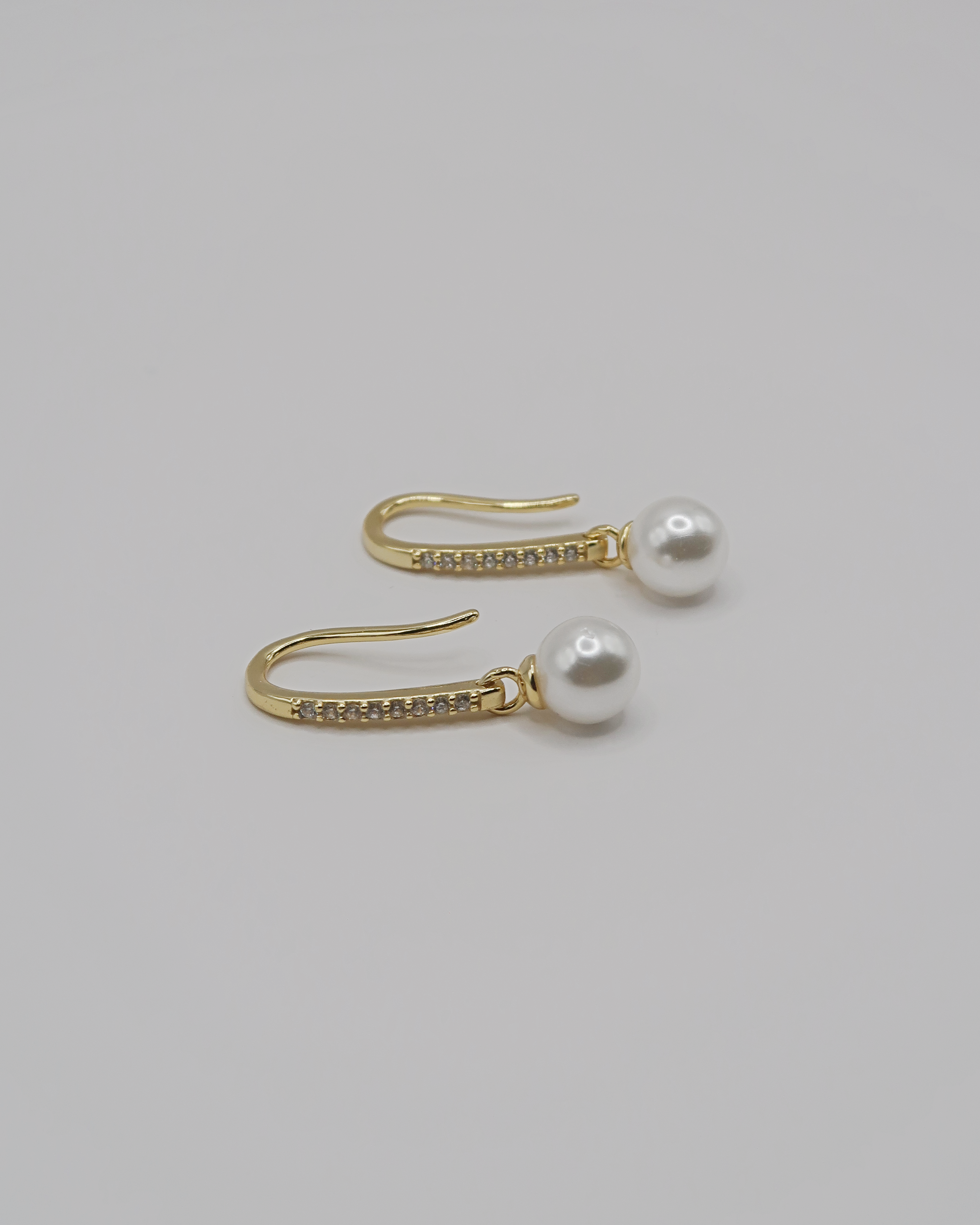Humbleworks Dolce Zircona Drop Earrings - Gold