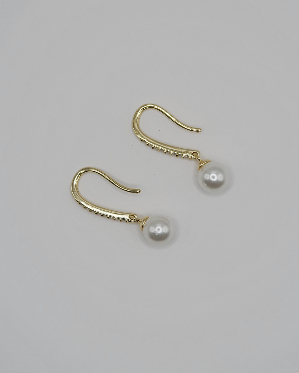 Humbleworks Dolce Zircona Drop Earrings - Gold