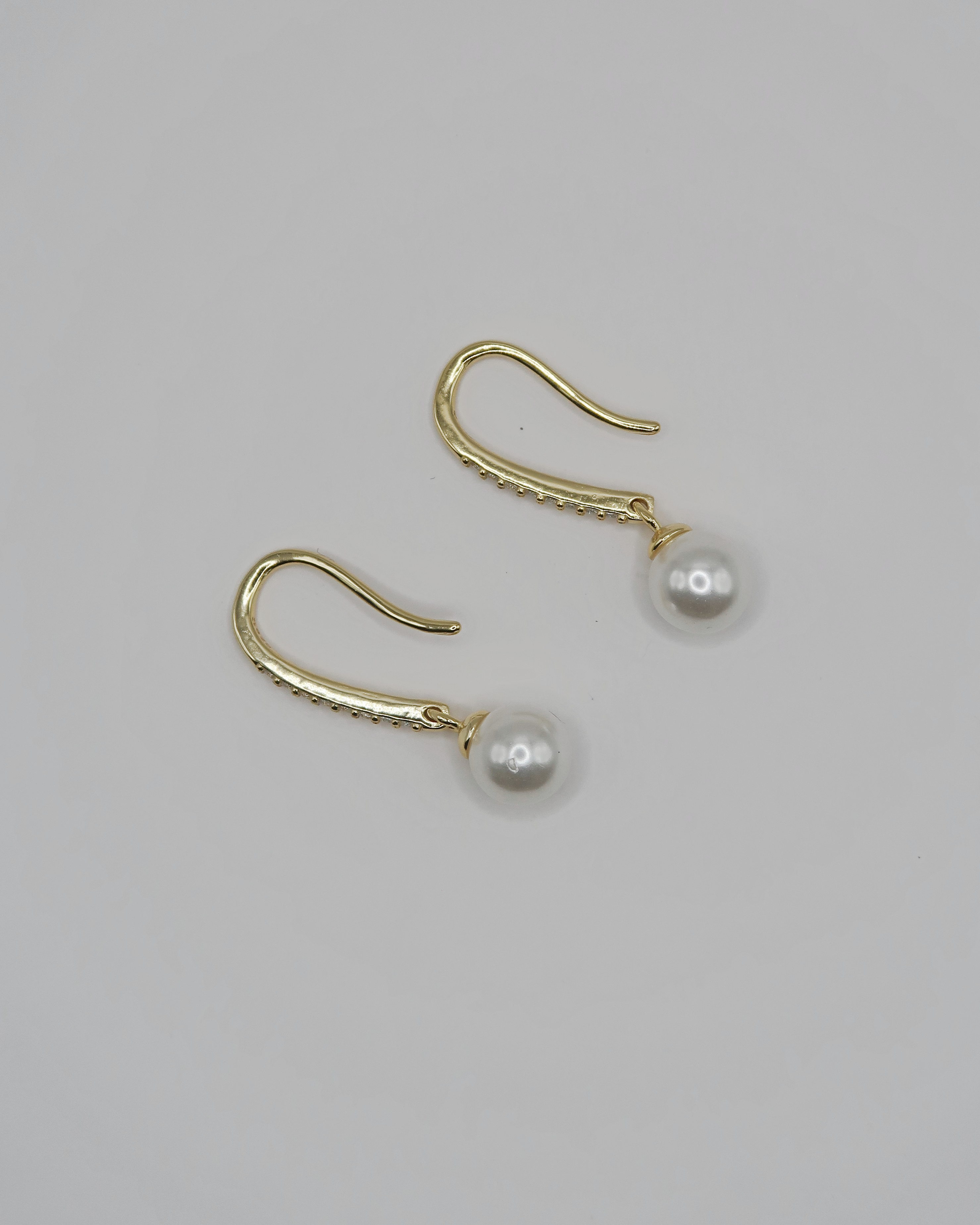 Humbleworks Dolce Zircona Drop Earrings - Gold