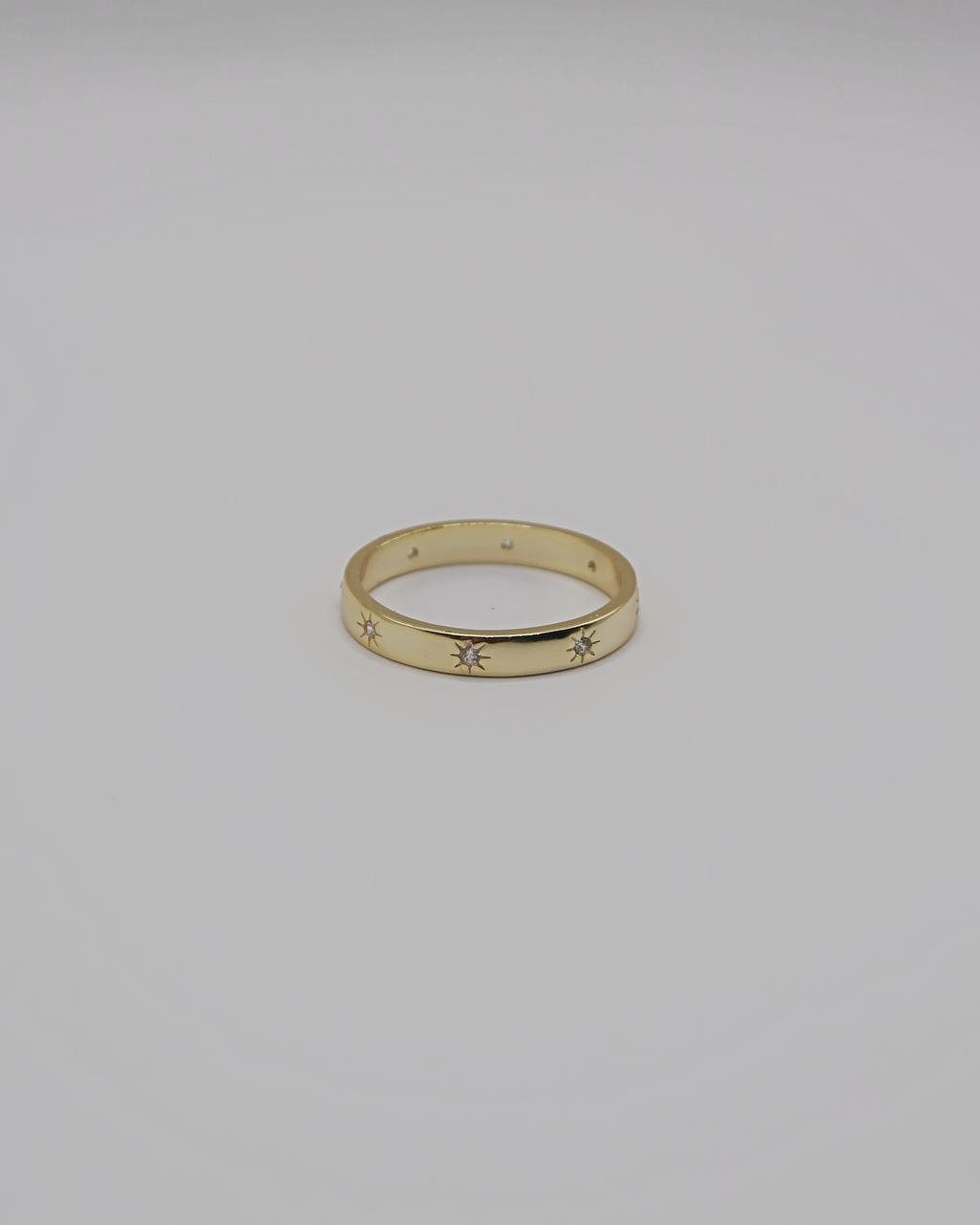 Humbleworks Edith Star Stone Ring - Gold