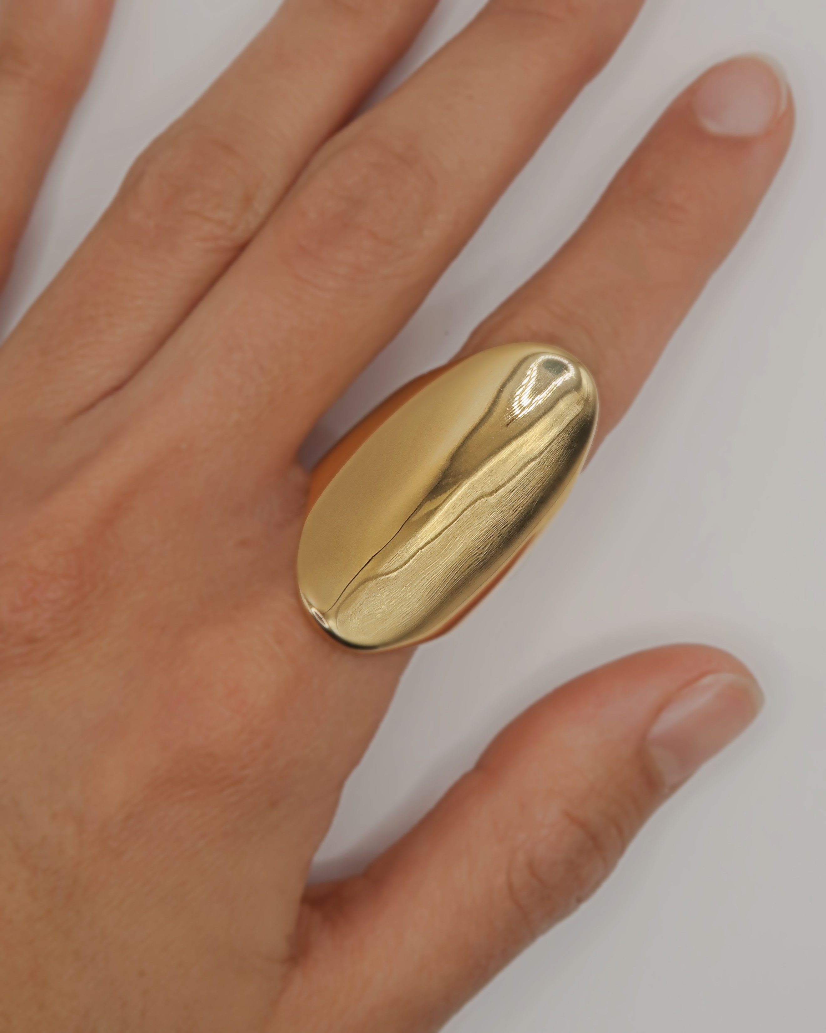 Humbleworks Gaga Statement Ring - Gold