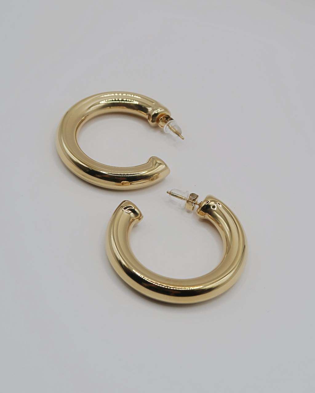 Humbleworks Harlow Round Circle Earrings - Gold