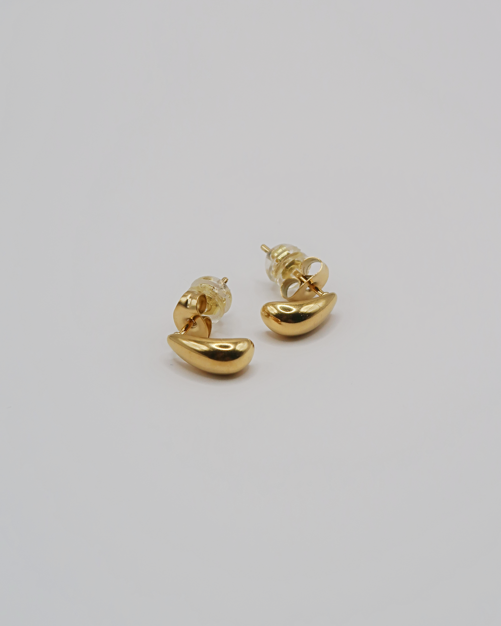Humbleworks Hayworth Small Tear Drop Earrings - Gold