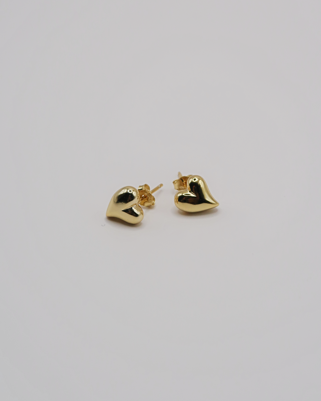 Humbleworks Johansson Heart Earrings - Gold