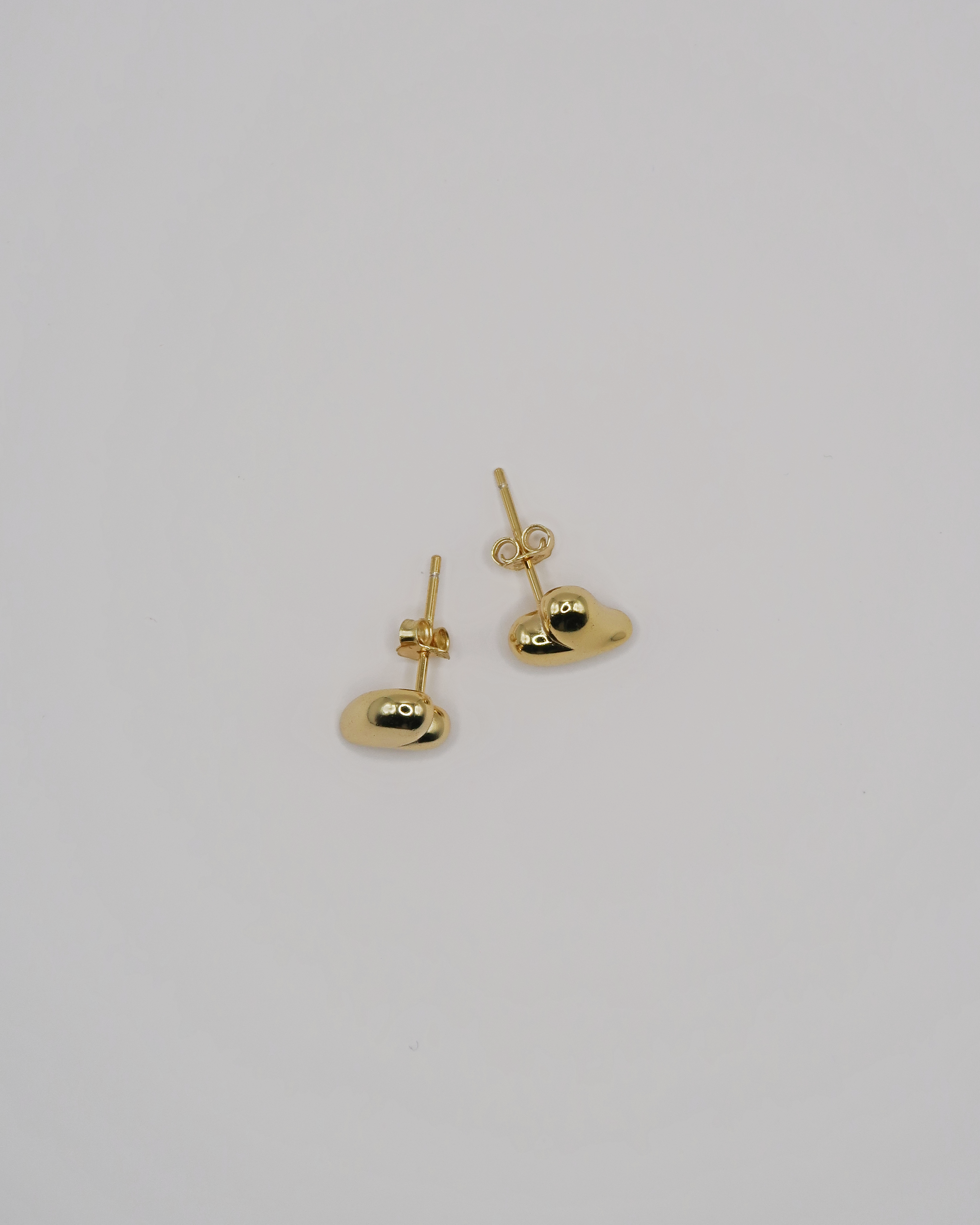 Humbleworks Johansson Heart Earrings - Gold