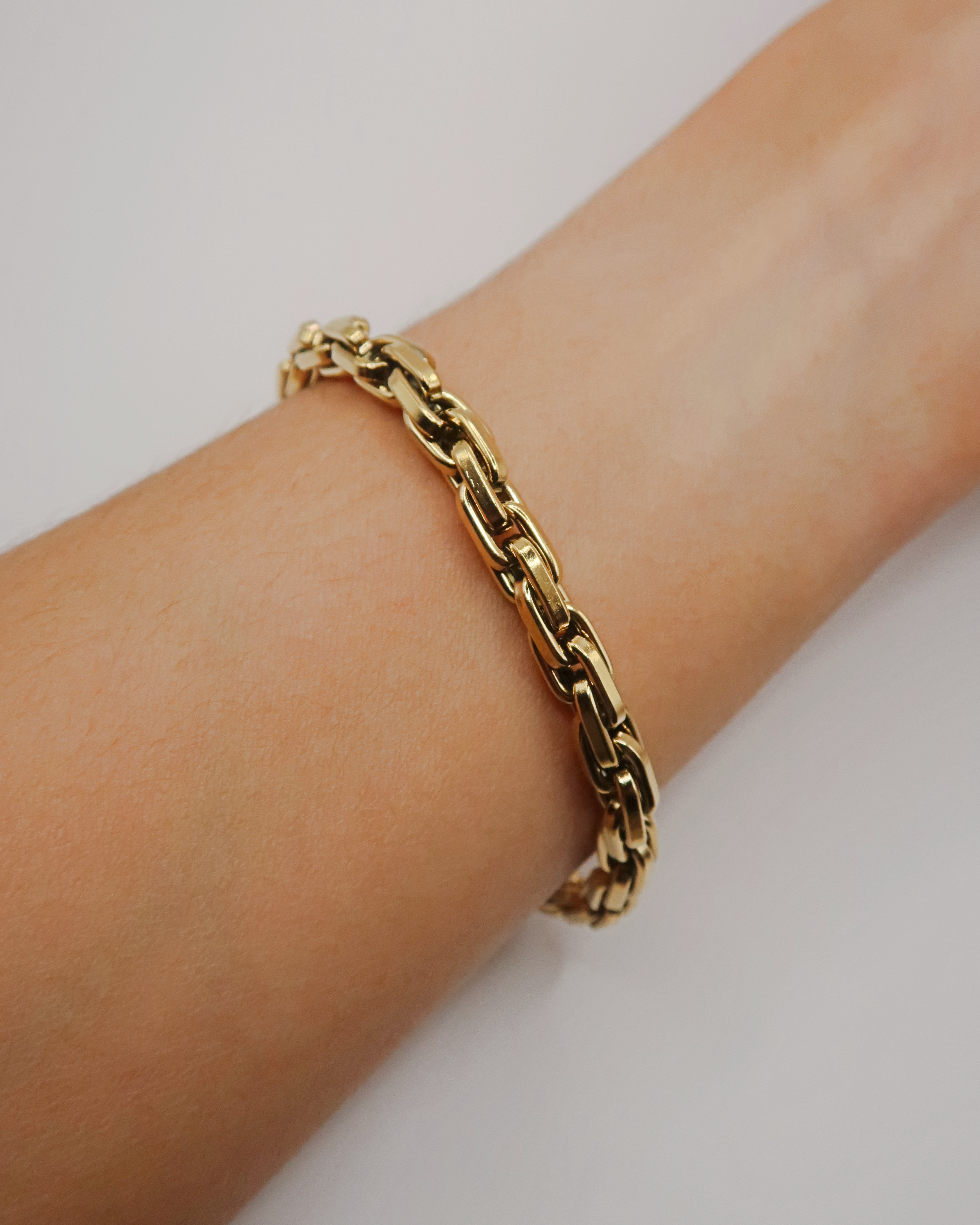 Humbleworks Joplin Cuban Chain Bracelet - Gold