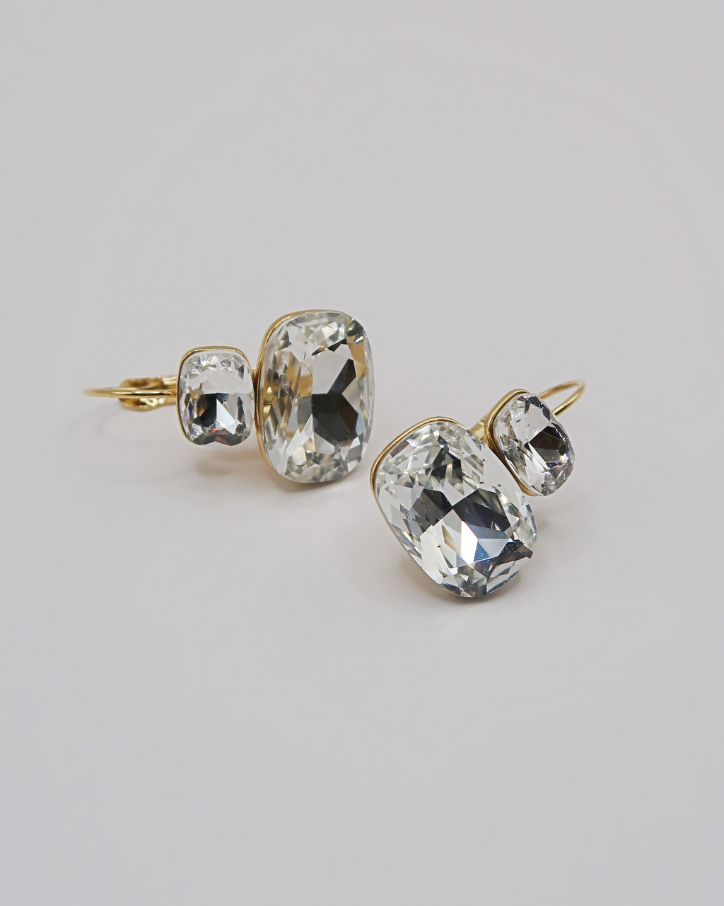 Humbleworks Loren Zircon Stone Earrings - Gold