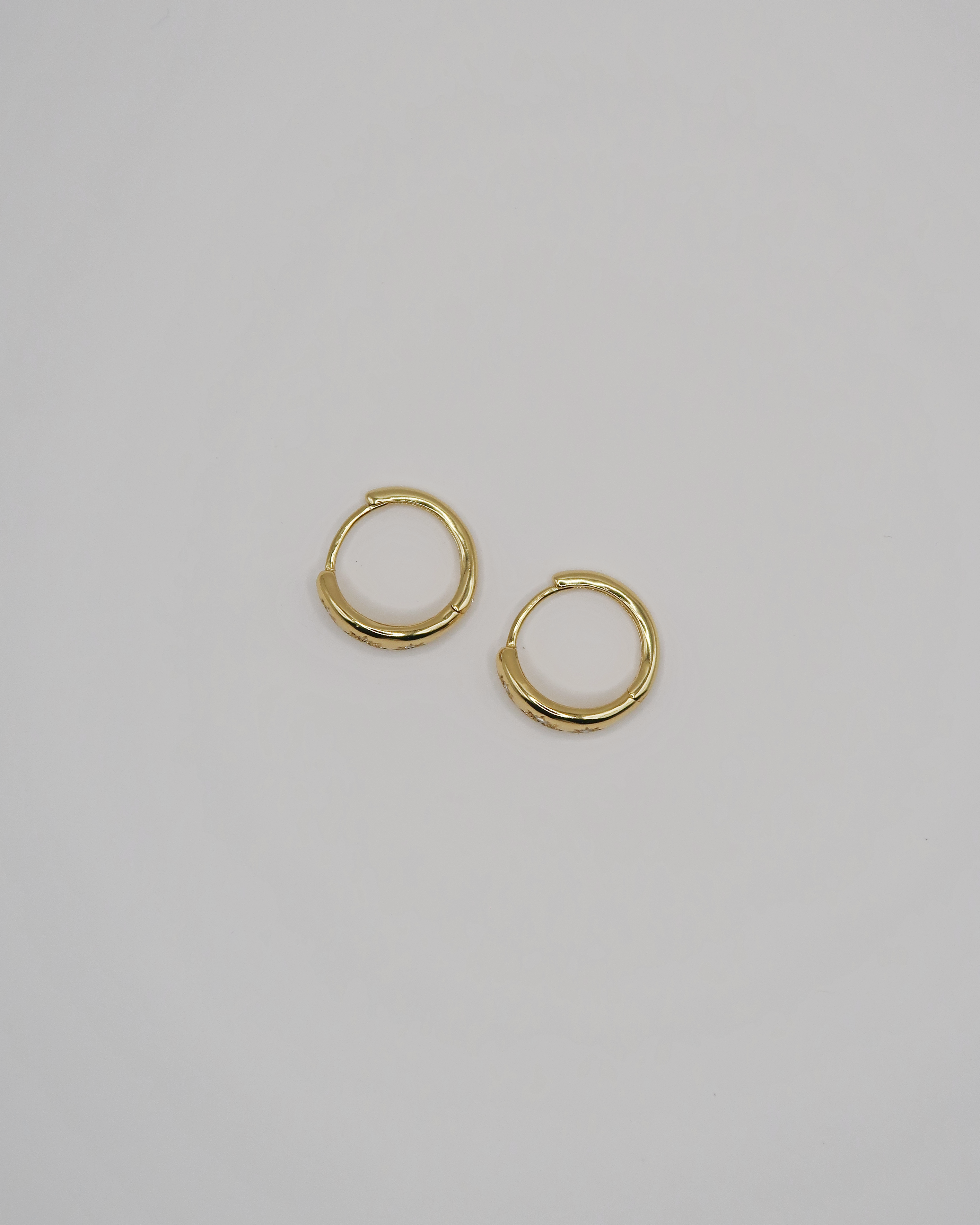 Humbleworks Ryder Star Zircon Earrings - Gold