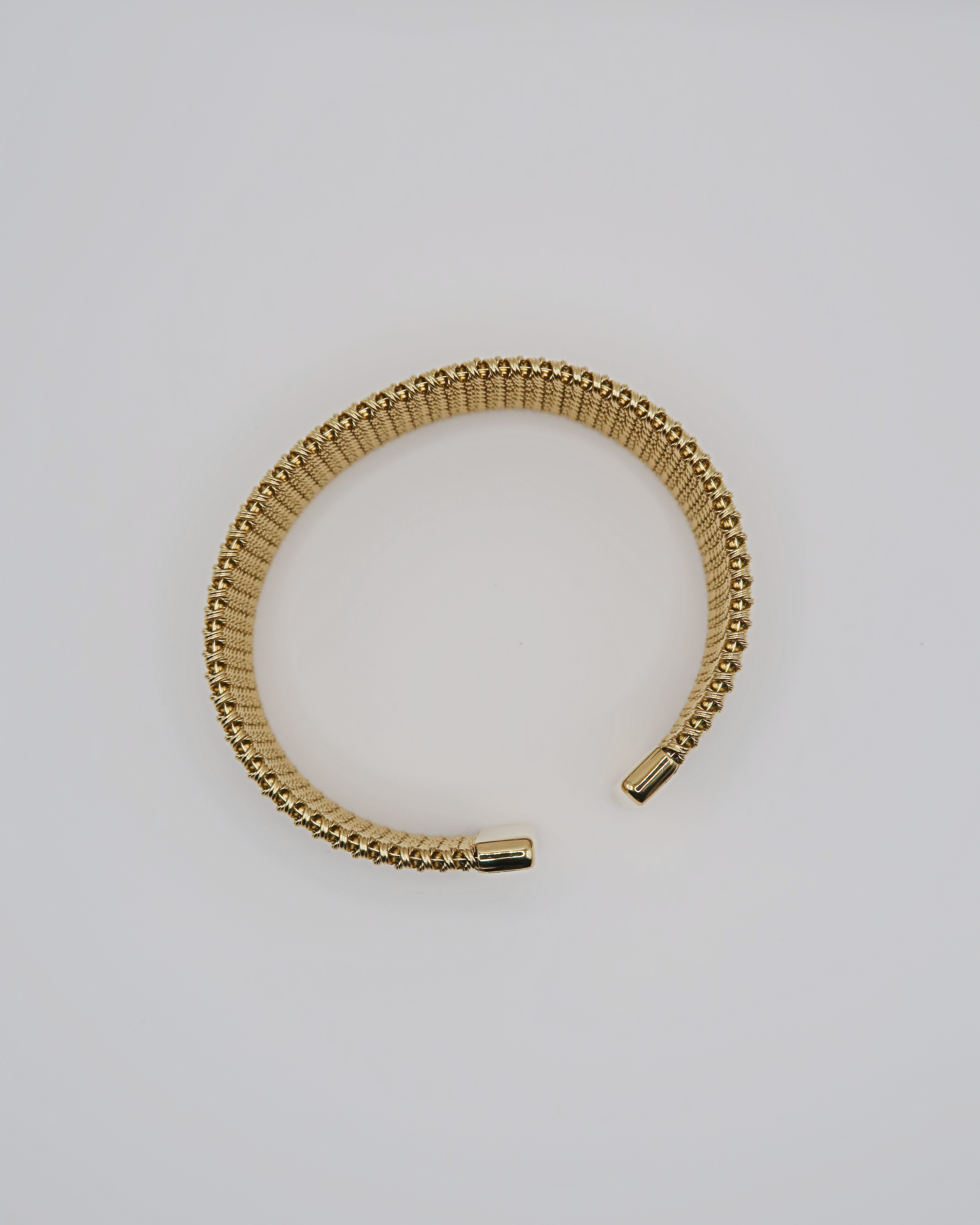 Humbleworks Streisand Open Weave Bracelet - Gold