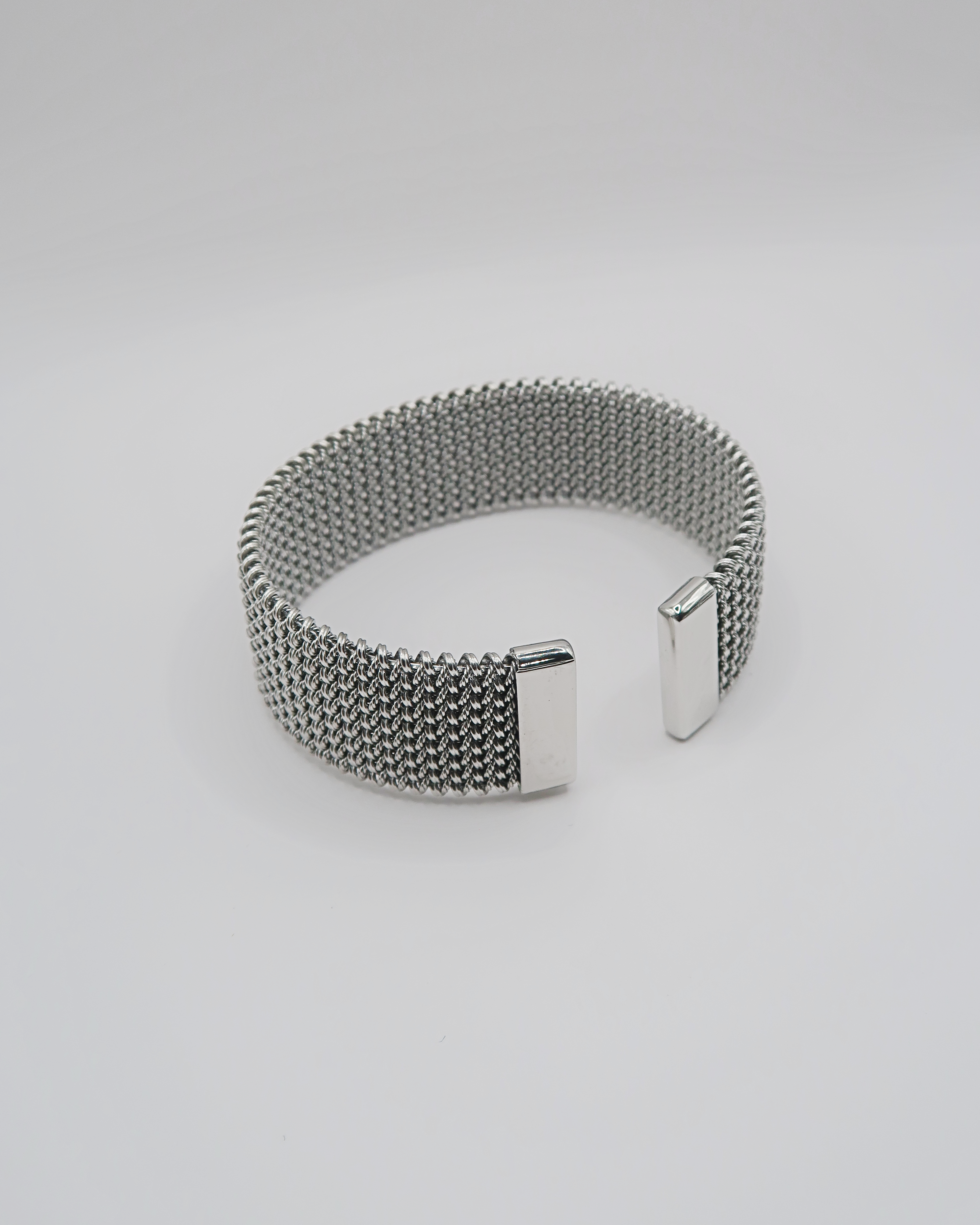 Humbleworks Streisand Open Weave Bracelet - Silver