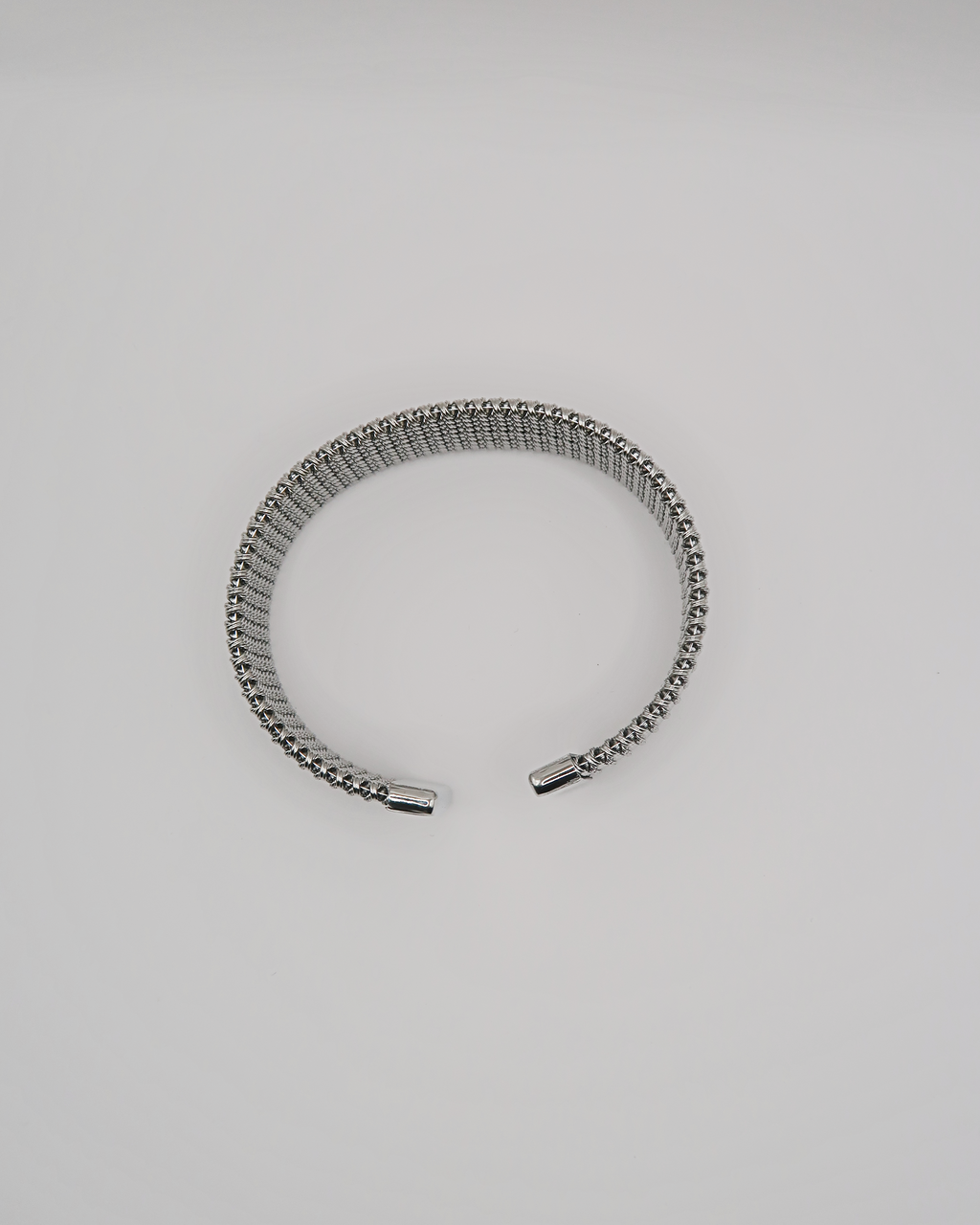 Humbleworks Streisand Open Weave Bracelet - Silver