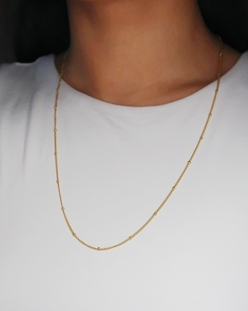 Humbleworks Yoko Beaded Chain - Gold