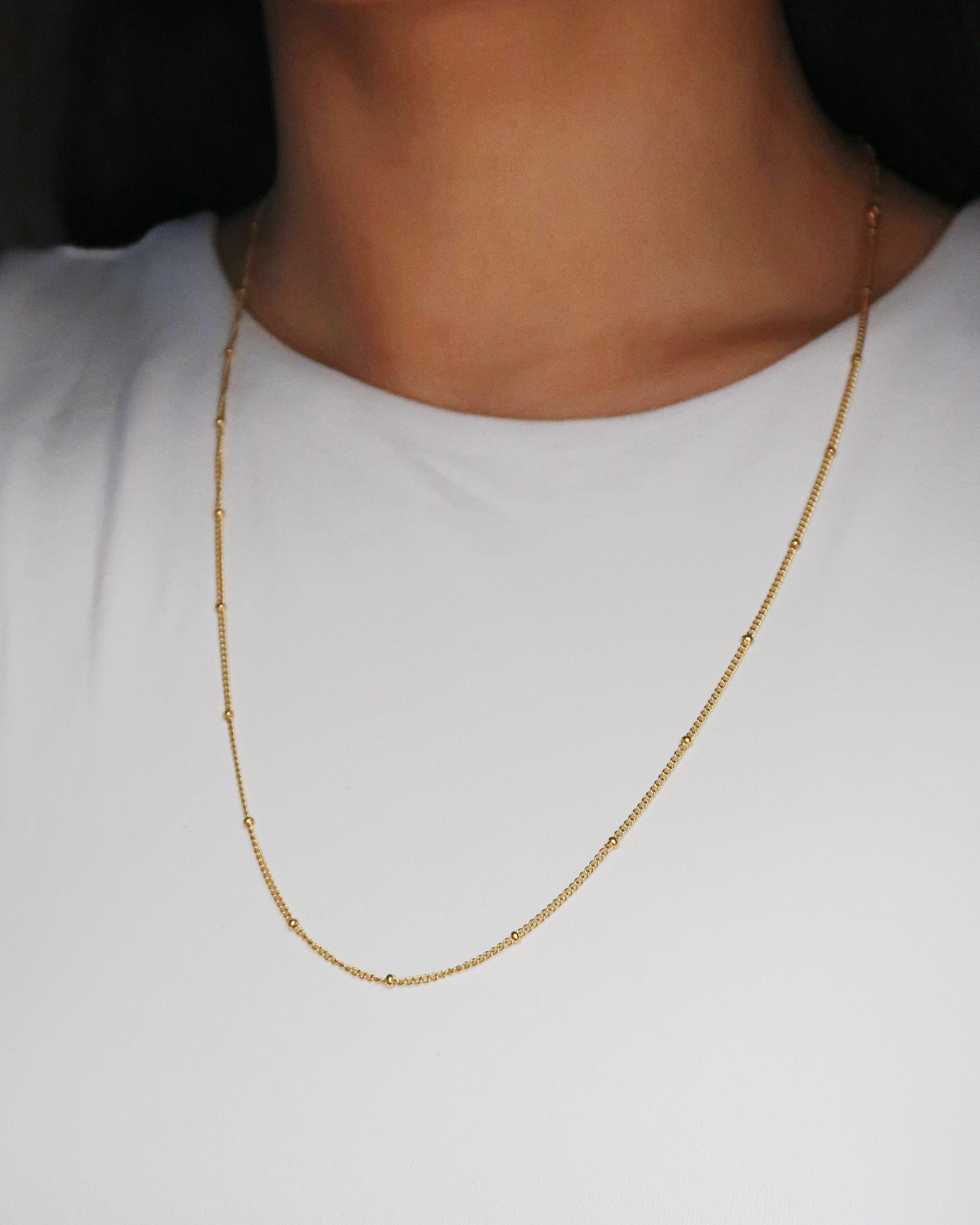 Humbleworks Yoko Beaded Chain - Gold