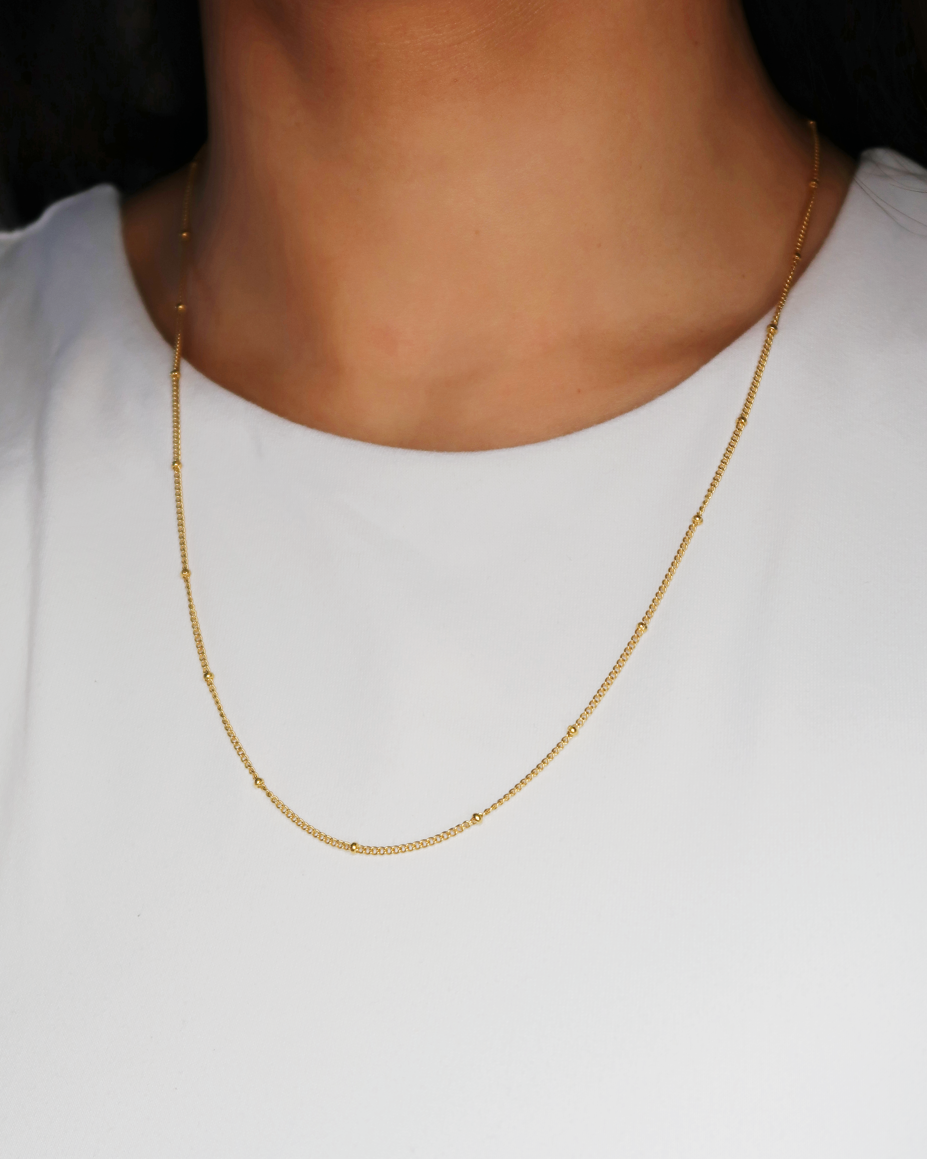 Humbleworks Yoko Beaded Chain - Gold