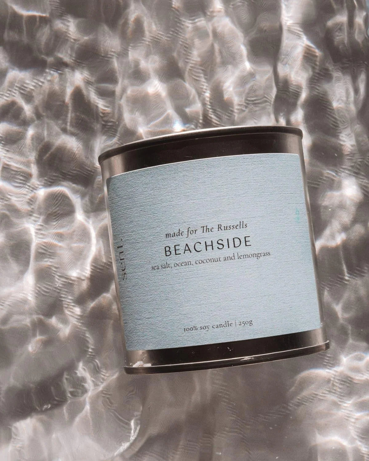 Sent Studio Soy Candle - Beachside - Sea Salt, Ocean, Coconut