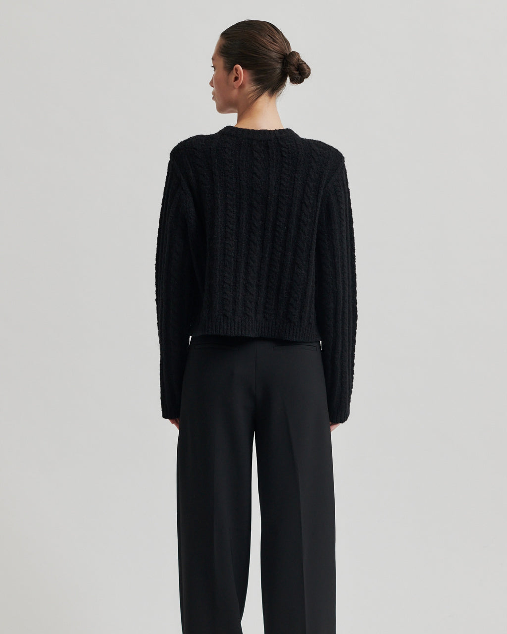 Second Female Karolina Knit Cardigan - Black