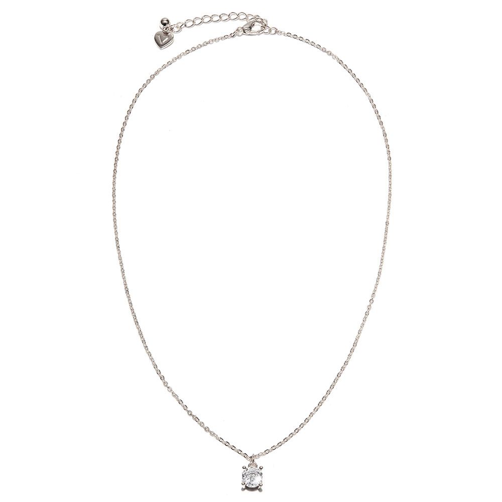 Vestopazzo Highlight Necklace (KS2013) - Silver