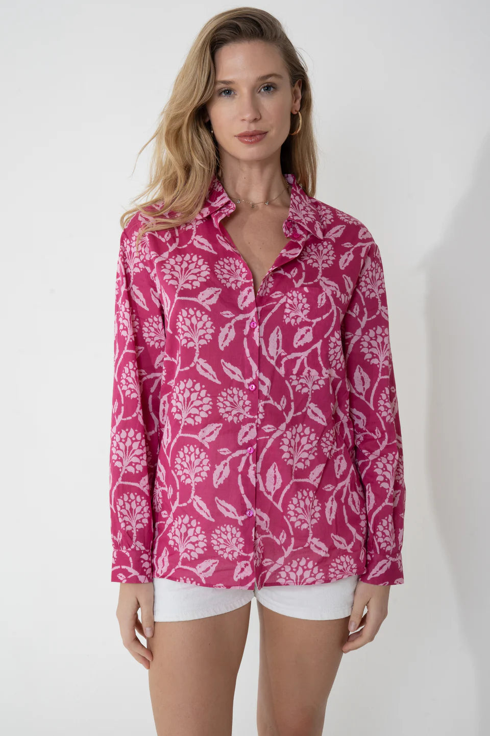 Goa Paris Kiri Shirt - Magenta