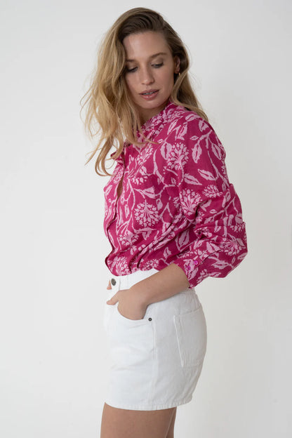 Goa Paris Kiri Shirt - Magenta