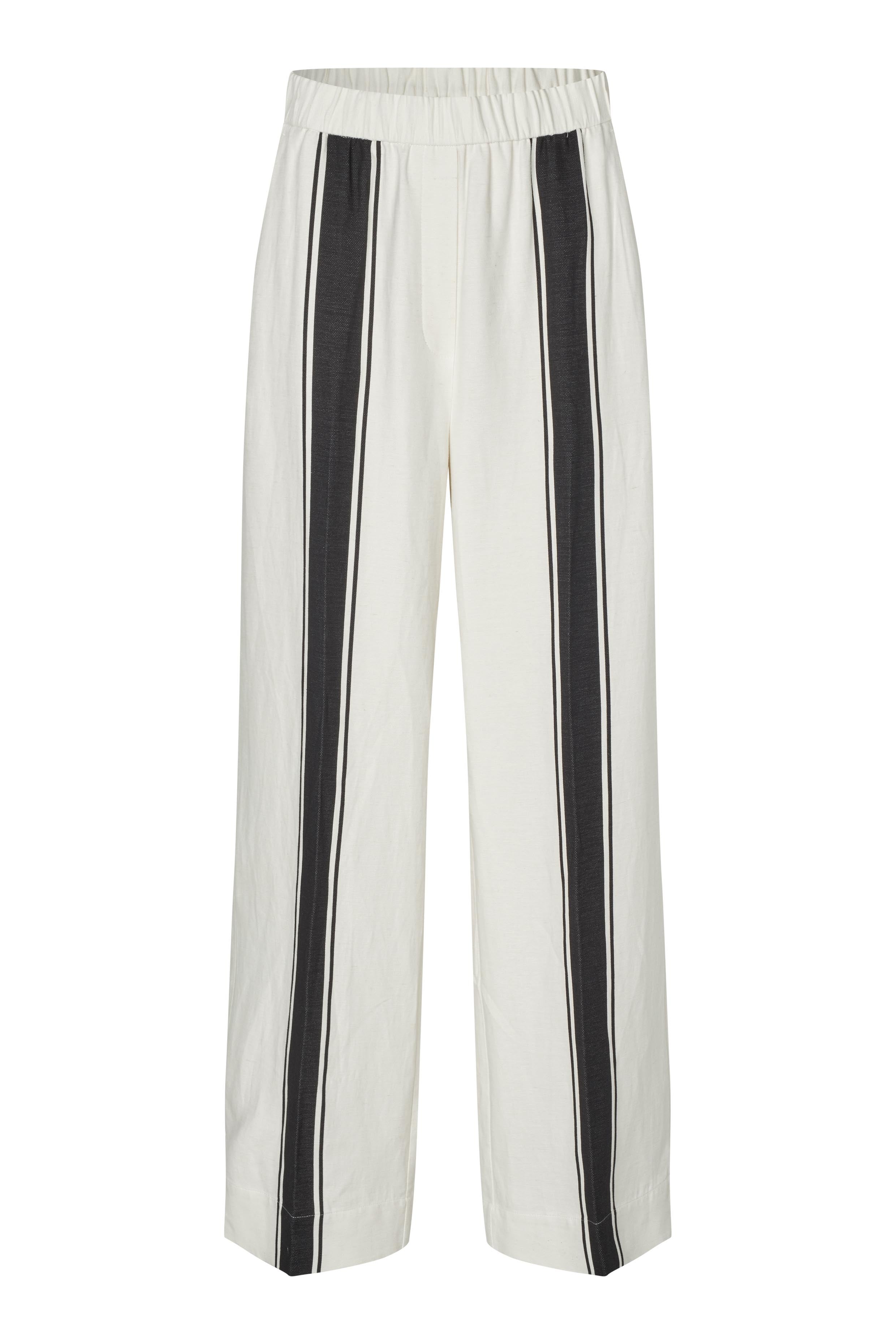 Second Female Lie Trousers - White Alyssum