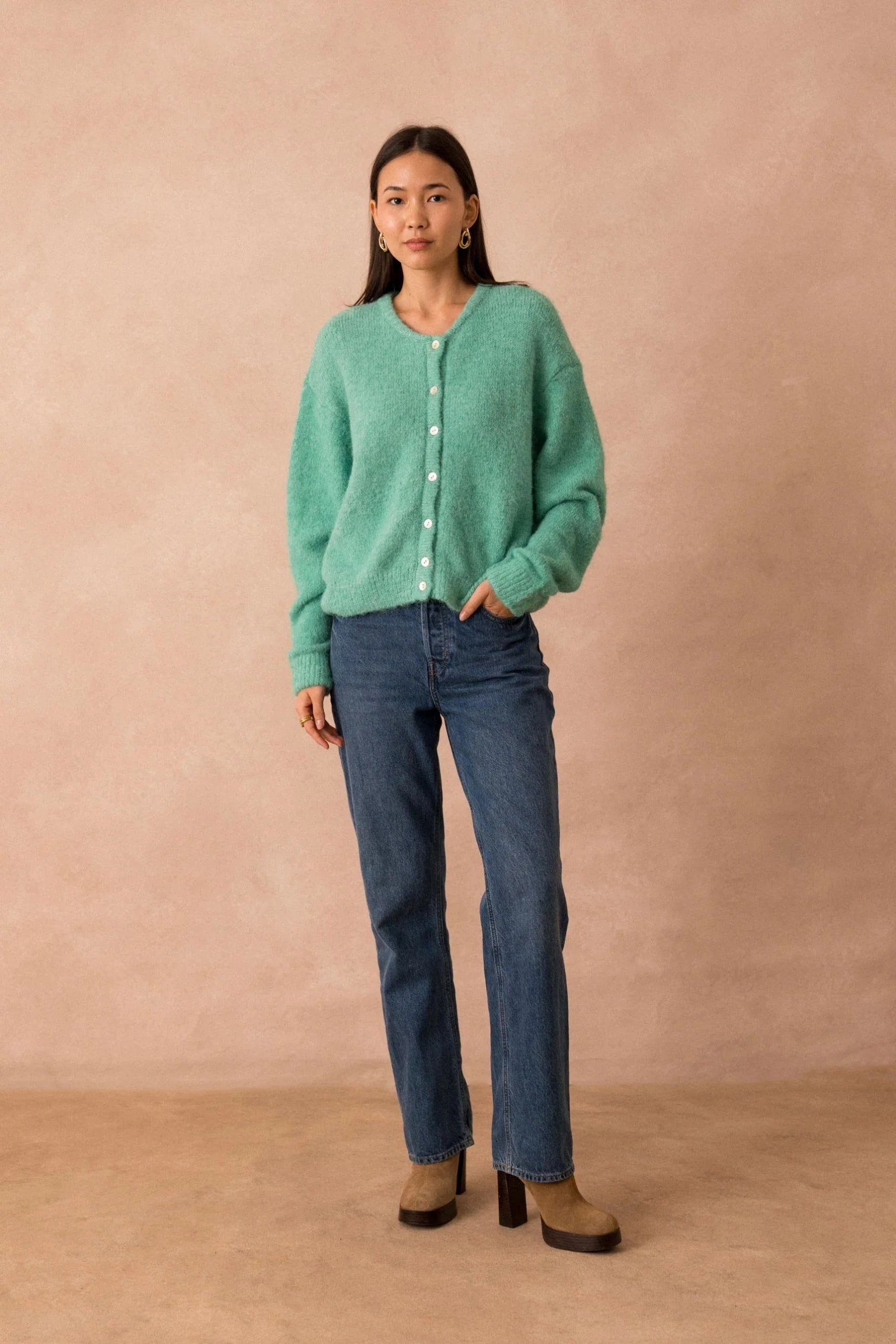 Lili & Lala Paris Lala Cardigan - Emerald