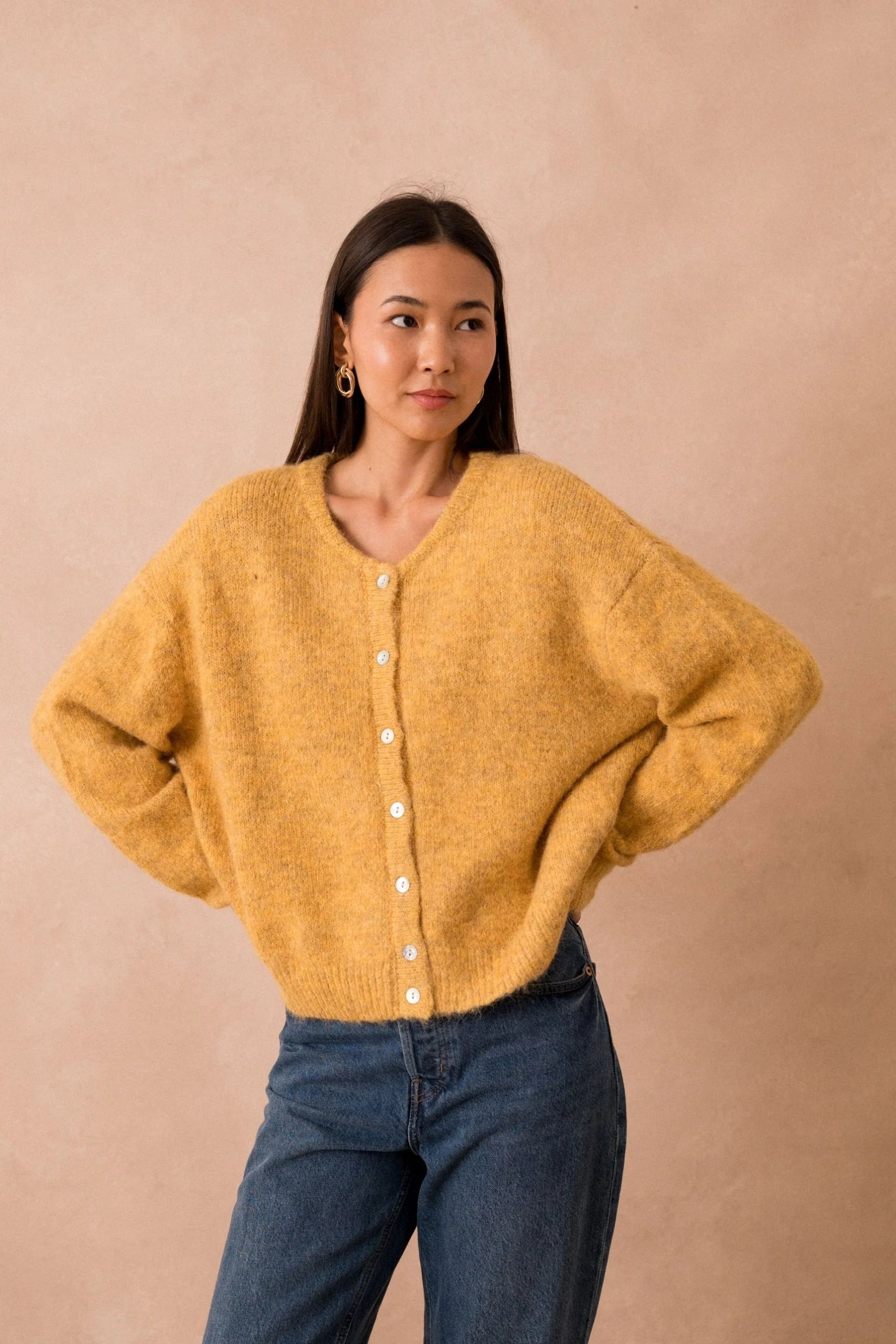 Lili & Lala Paris Lala Cardigan - Ochre