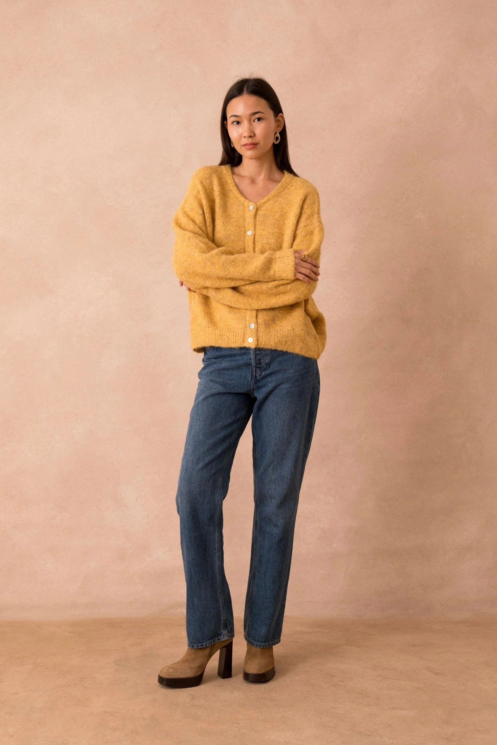 Lili & Lala Paris Lala Cardigan - Ochre