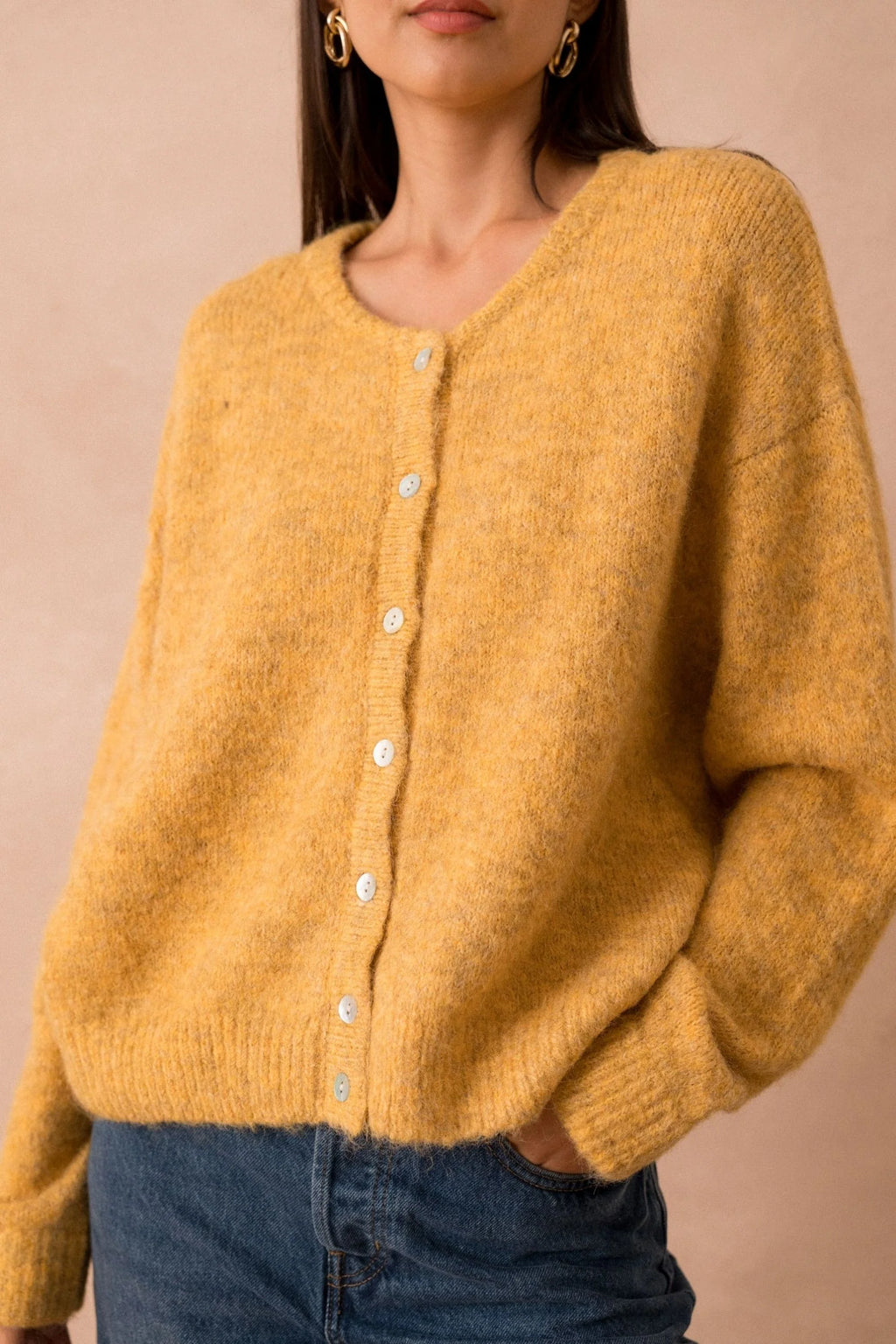 Lili & Lala Paris Lala Cardigan - Ochre