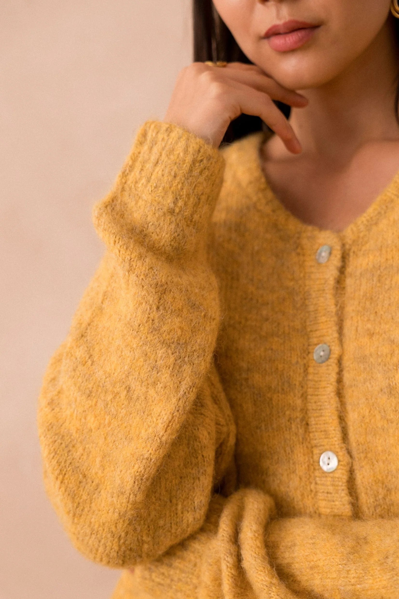 Lili & Lala Paris Lala Cardigan - Ochre