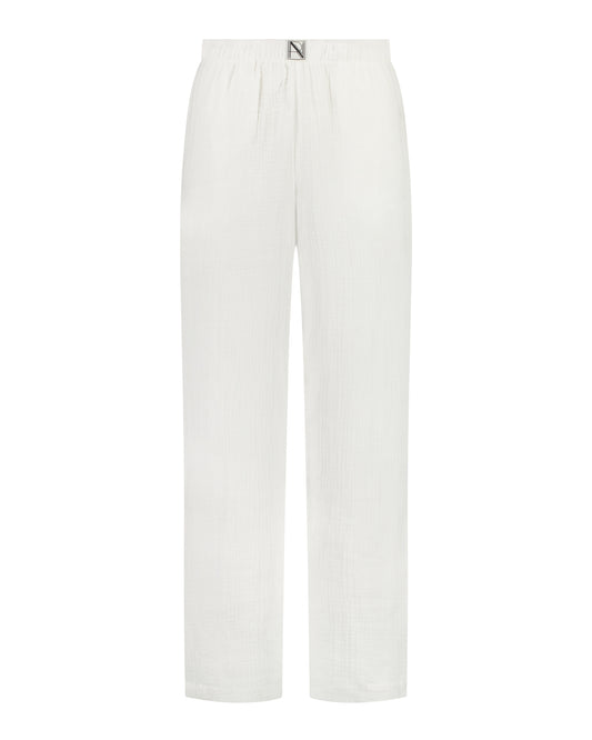 Narvvi Loose Fit Pant - White