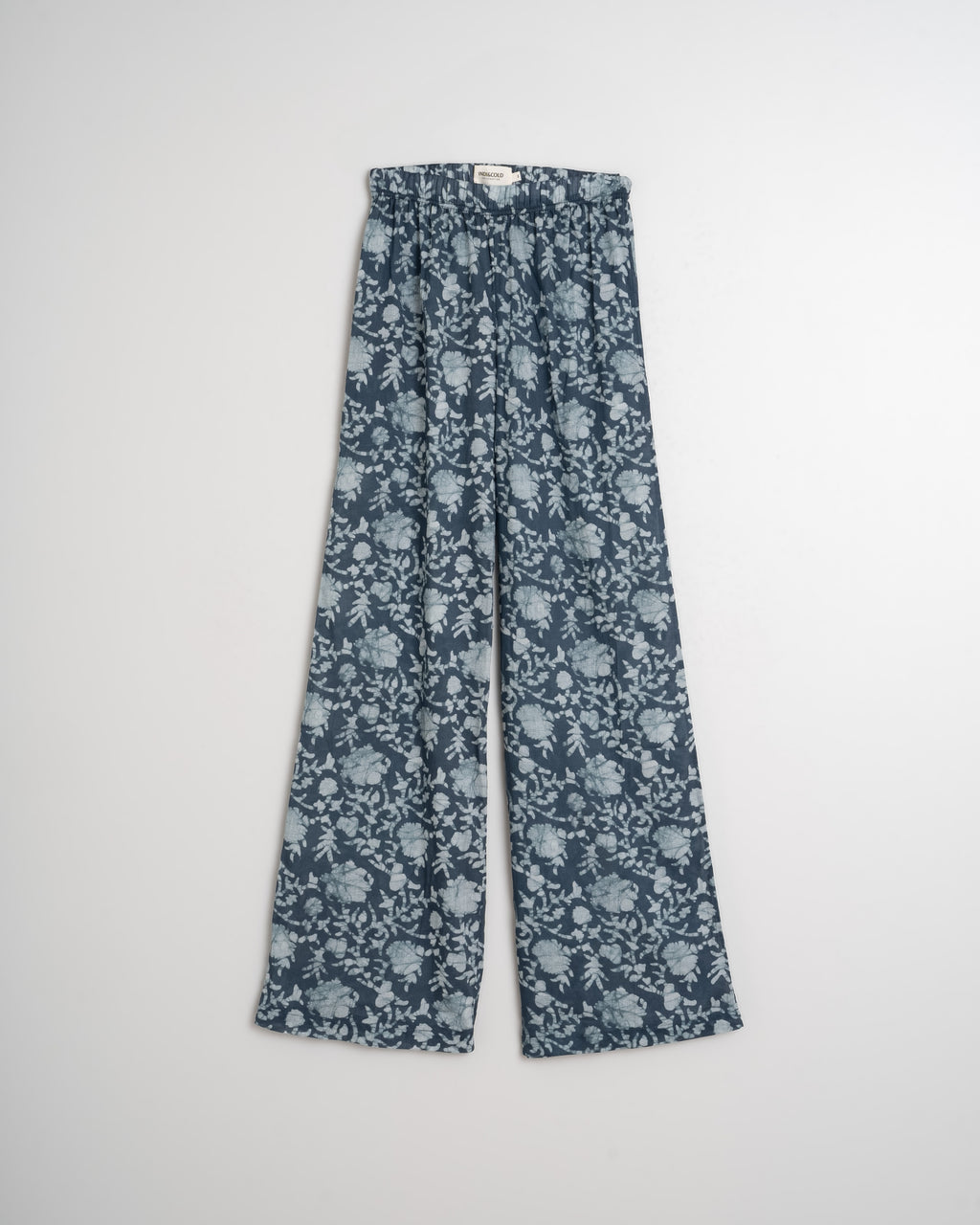 Indi & Cold Wide Leg Pants (MC183) - Indigo