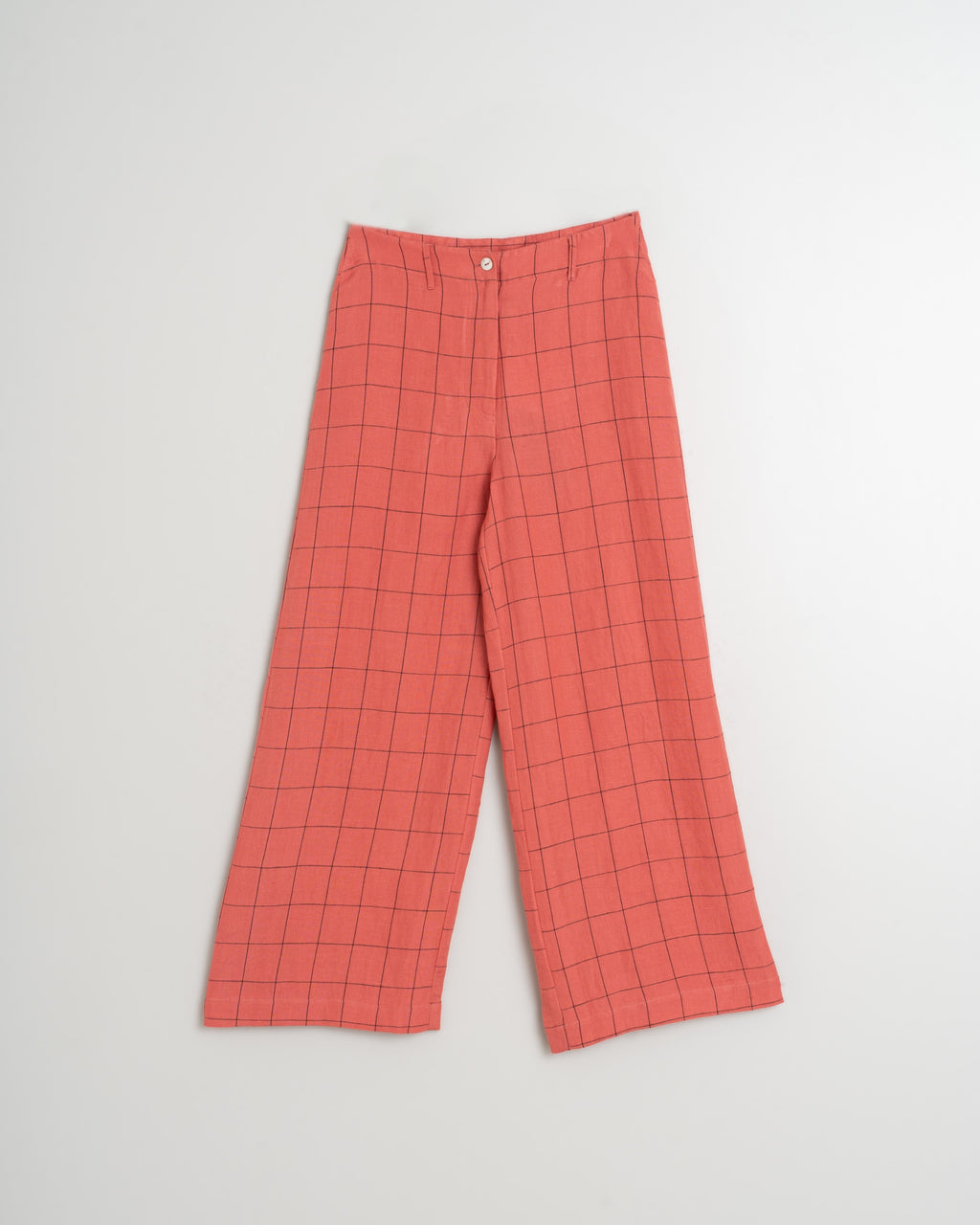 Indi & Cold Windowpane Check Pants (MI224) - Sandia