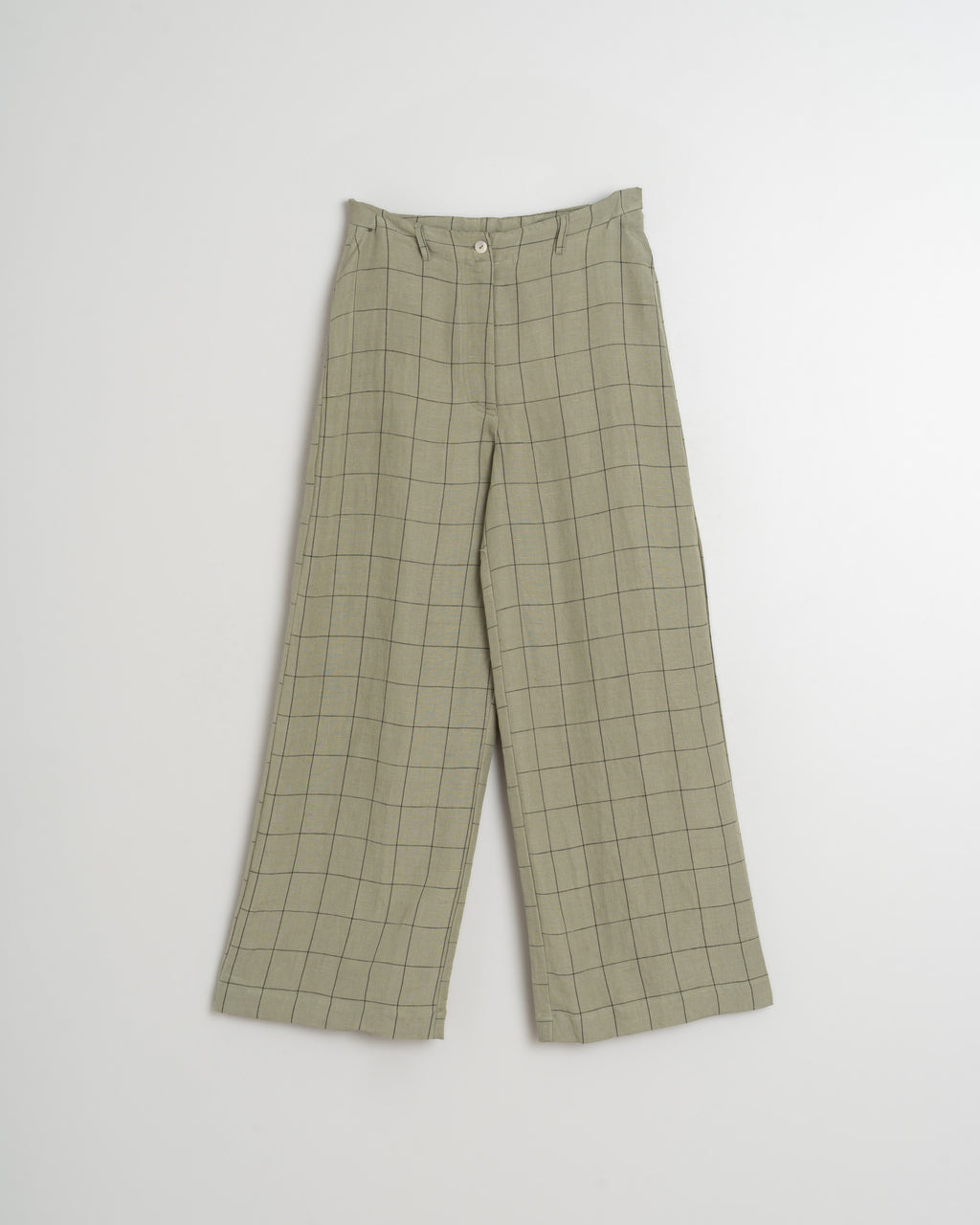 Indi & Cold Windowpane Check Pants (MI224) - Liquen