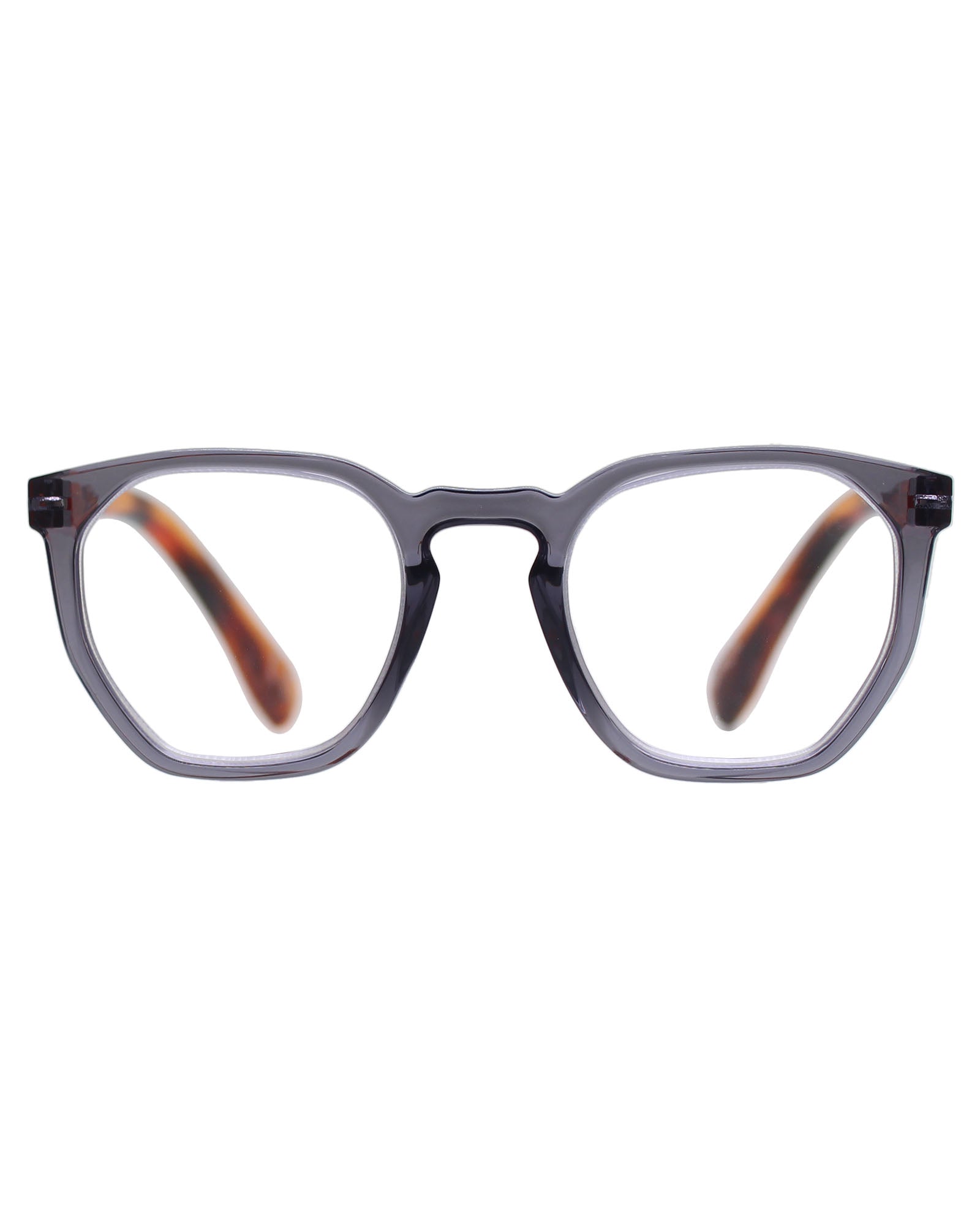 Reality Eyewear Mirza Reader - Crystal Grey