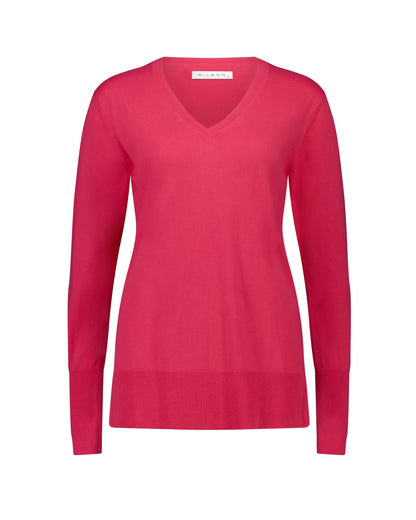 Milson Bella V Neck - Alpine Rose