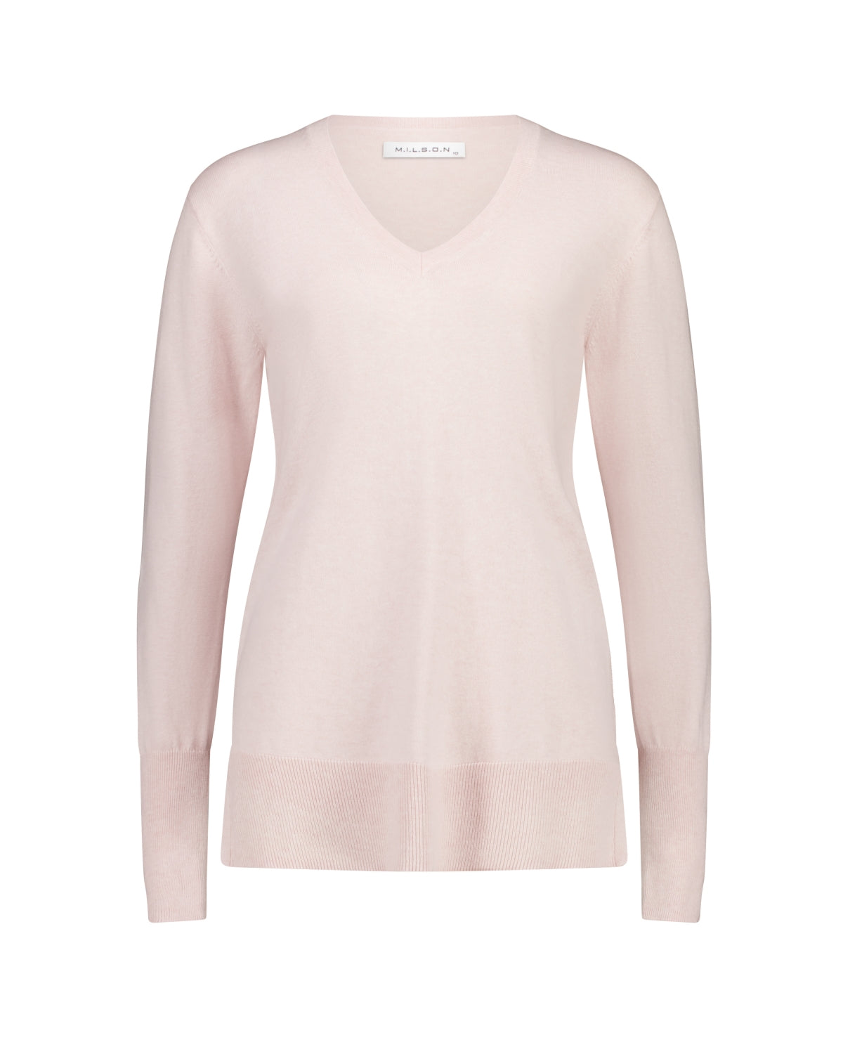 Milson Bella V Neck - Pink Calico
