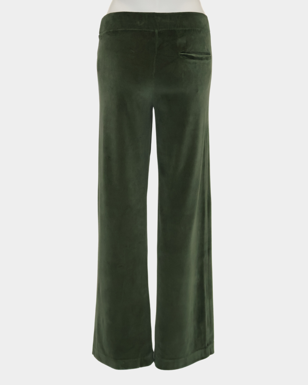 Maya Melbourne Ava Velour Pant - Military Green